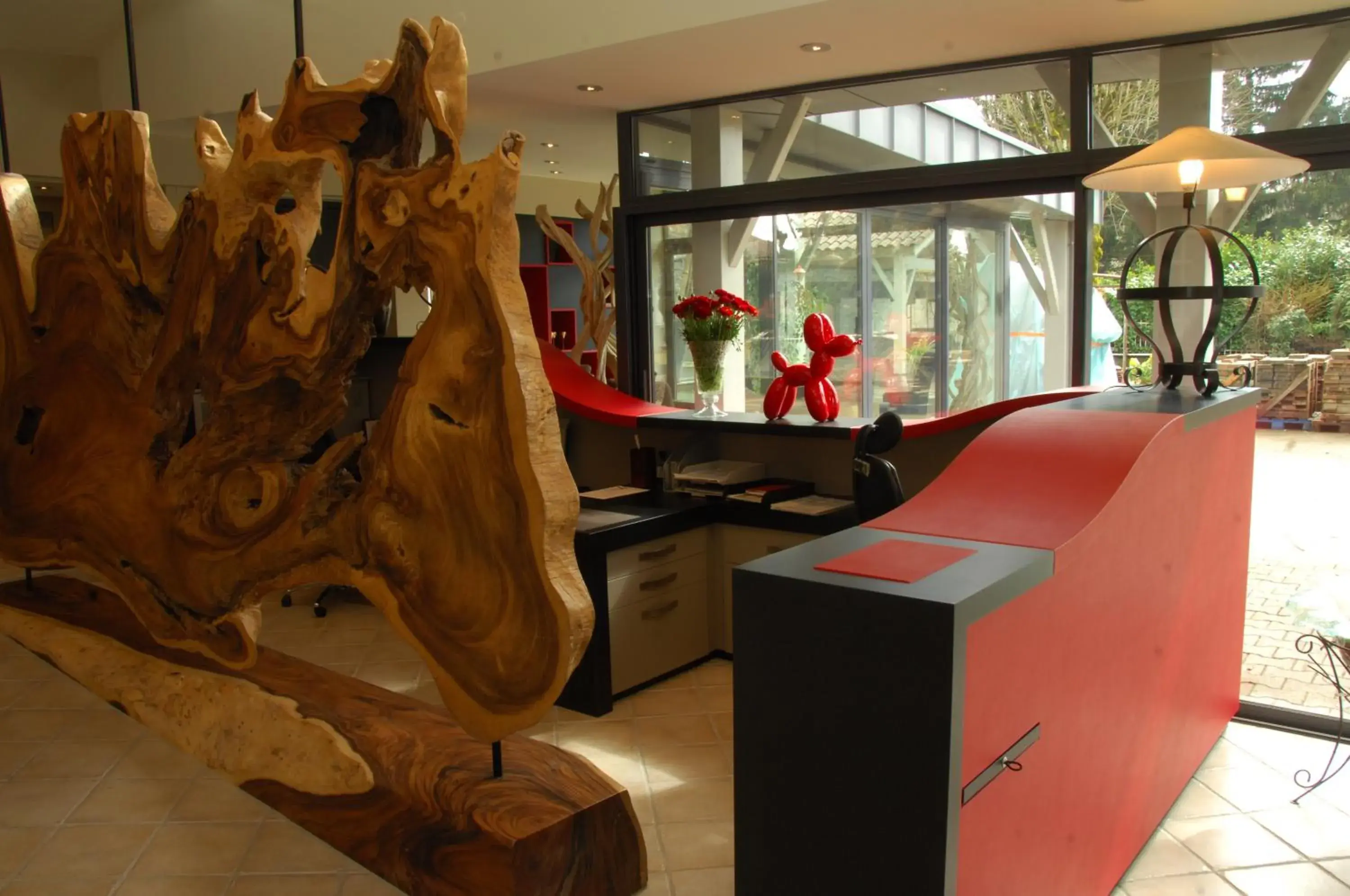 Lobby or reception in Logis Hôtel Restaurant Chez Nous Lobby or reception in Logis Hôtel Restaurant Chez Nous