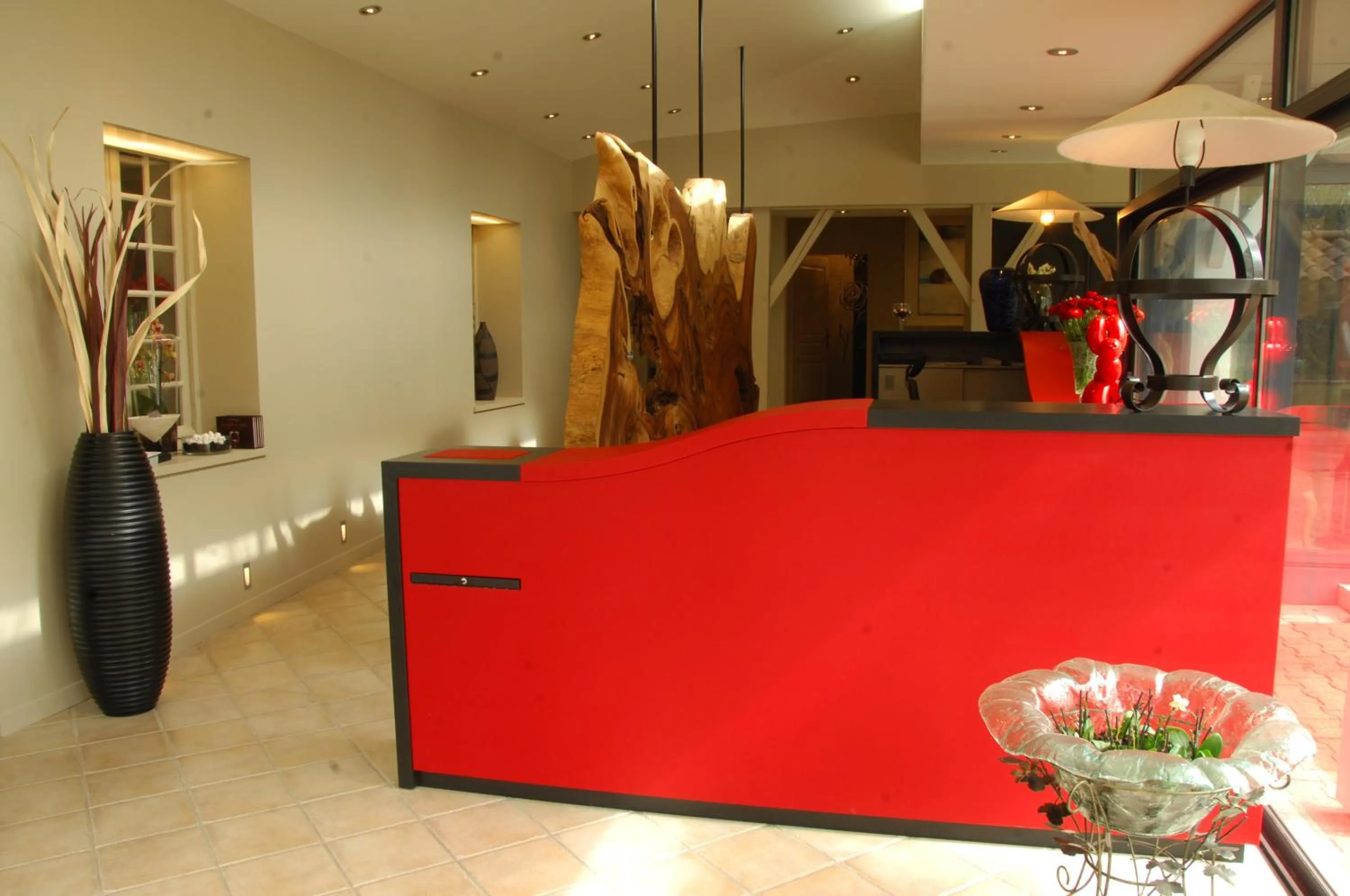 Lobby or reception in Logis Hôtel Restaurant Chez Nous