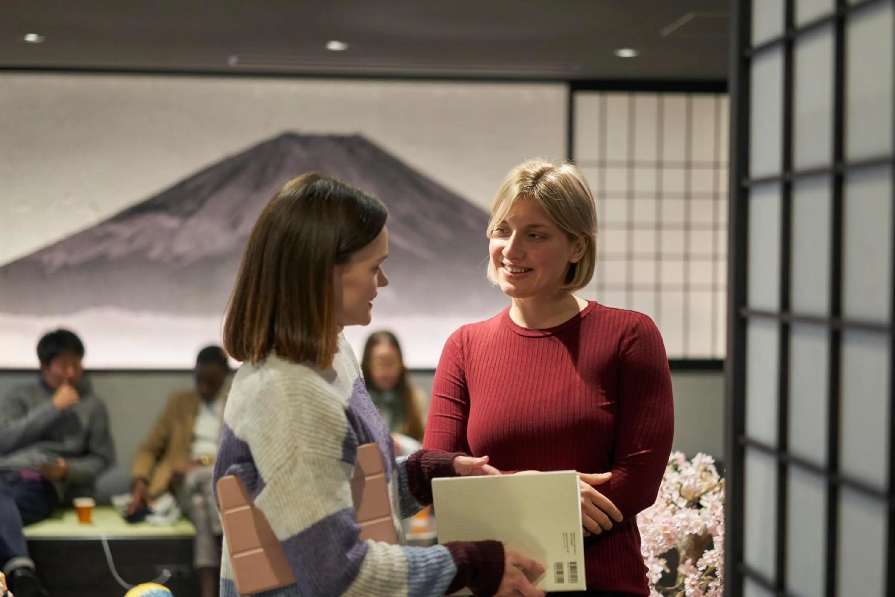 Communal lounge/ TV room in Resol Poshtel Tokyo Asakusa