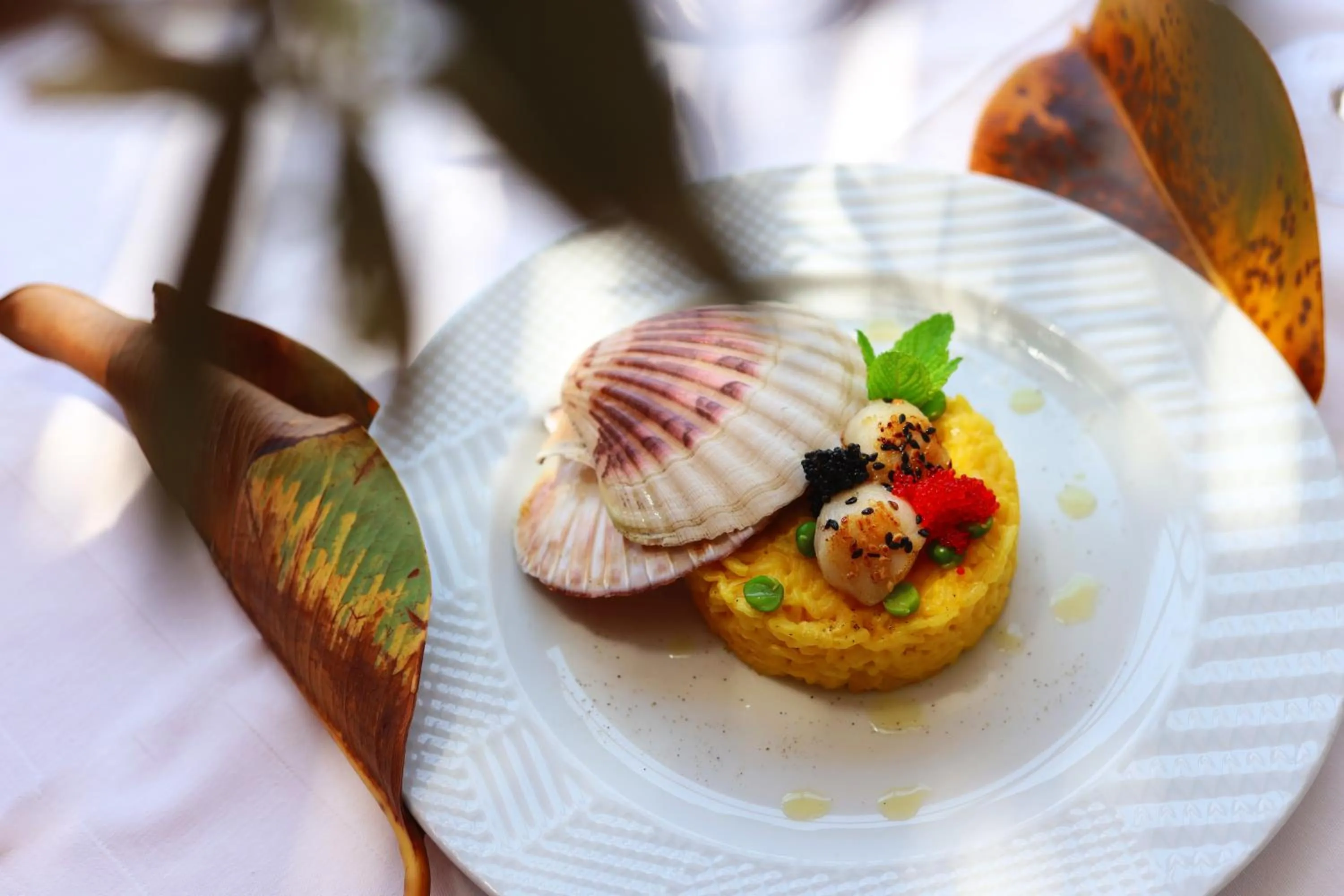 Food in Rapo's Resort Hotel