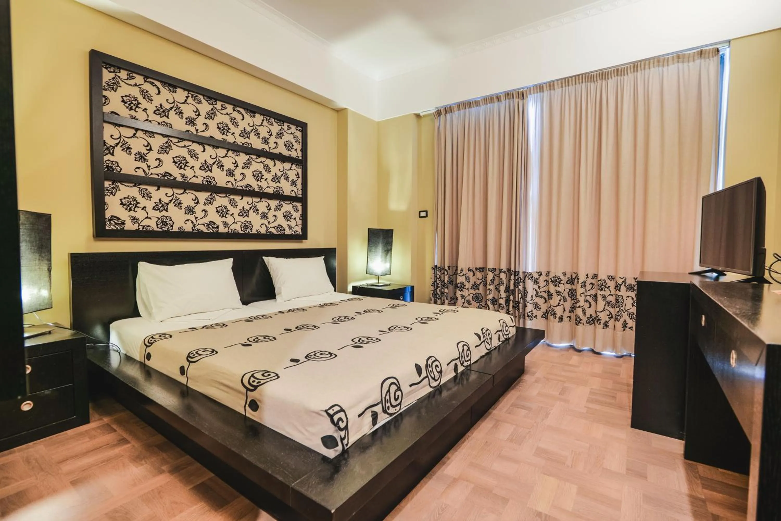 Bedroom in Rapo's Resort Hotel