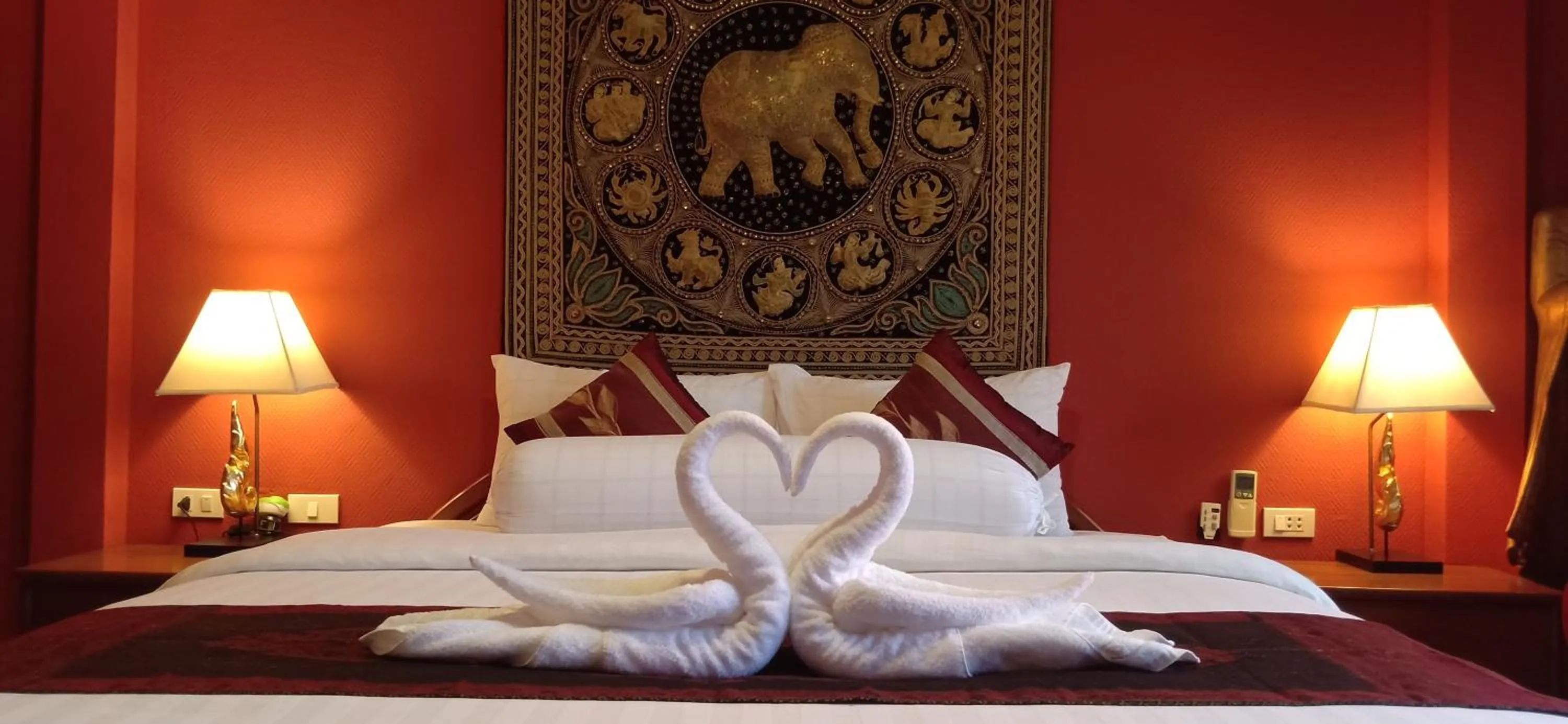 Bed in LePrive Resort