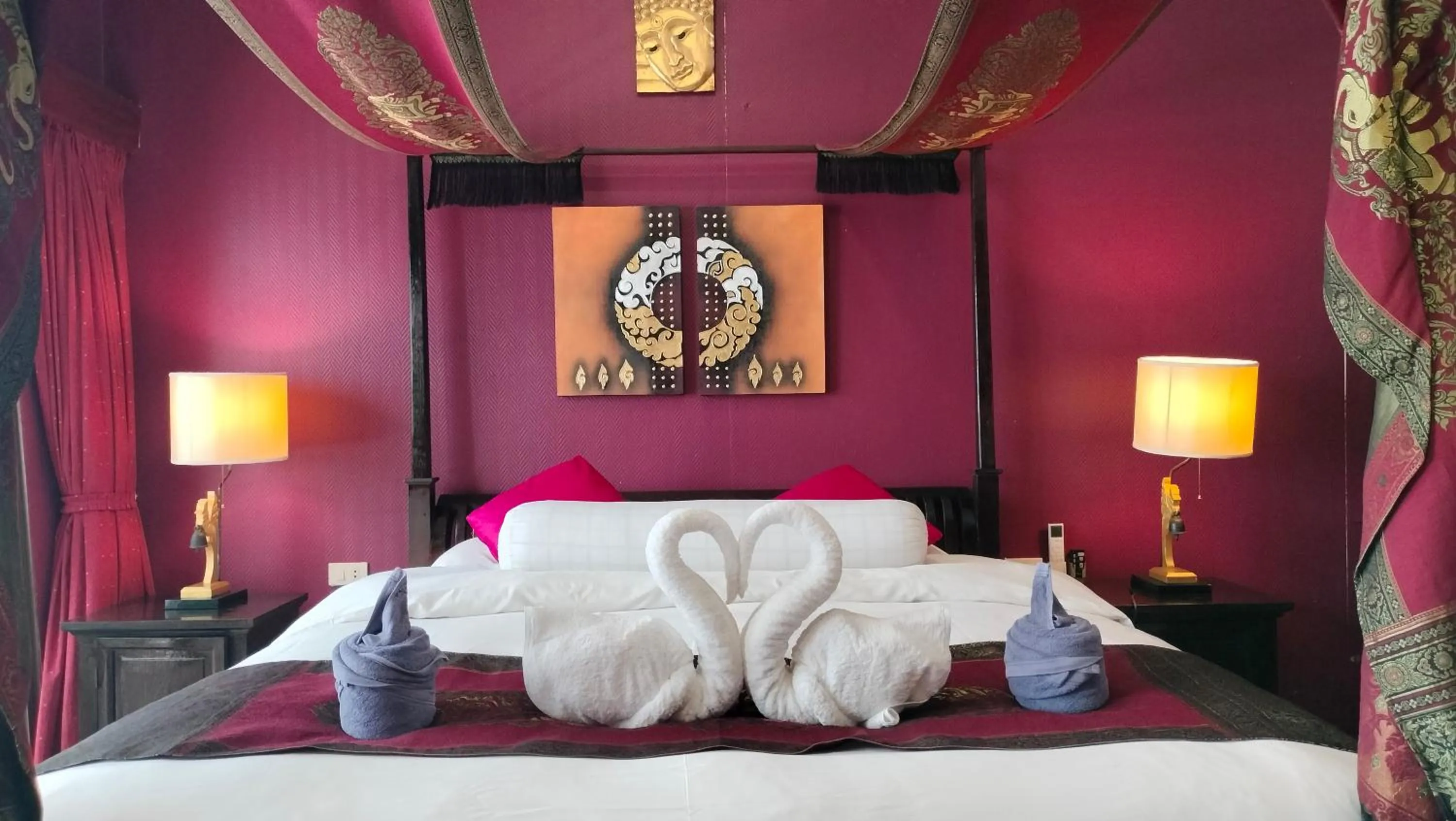 Bed in LePrive Resort