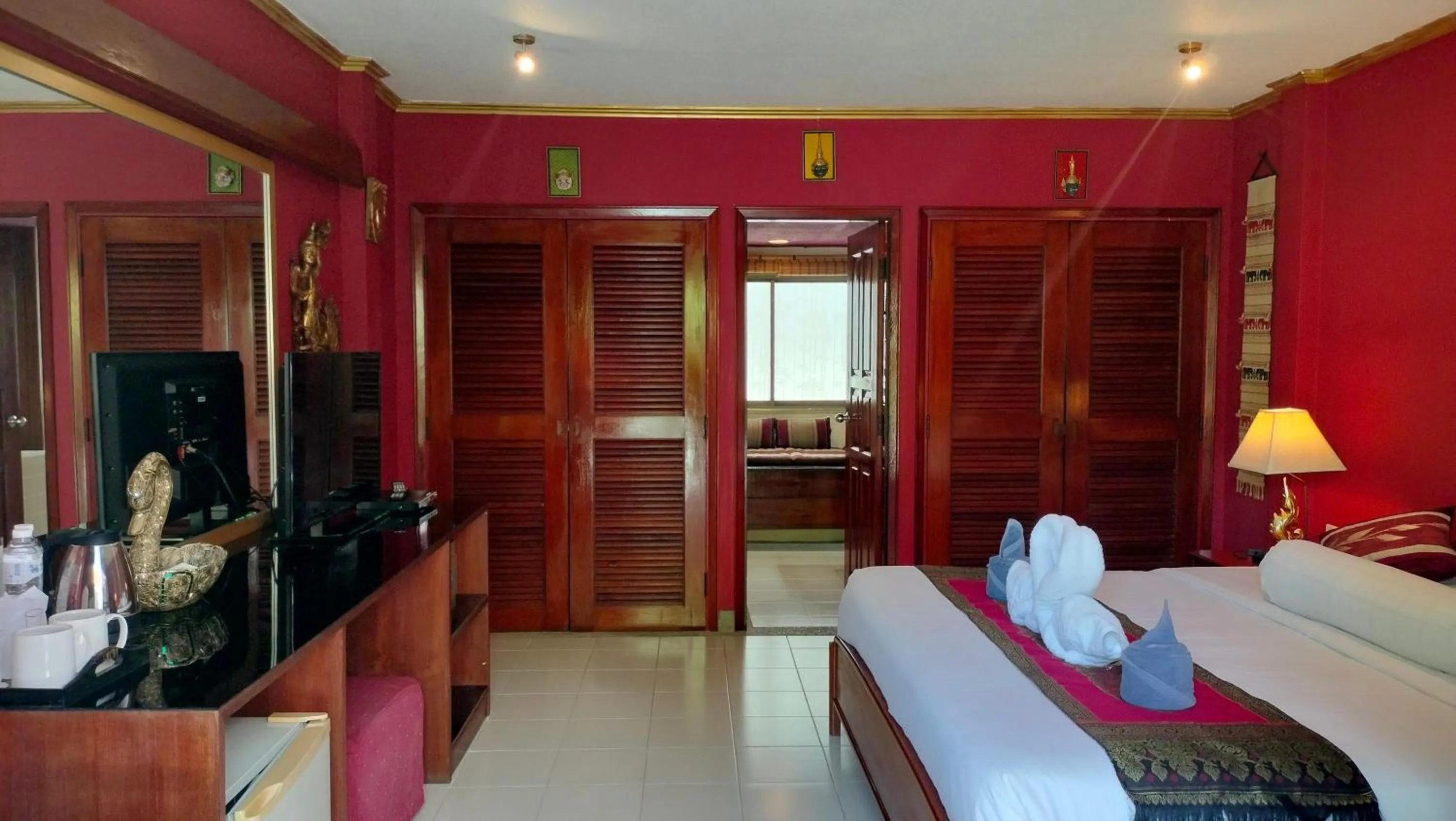 Bed in LePrive Resort