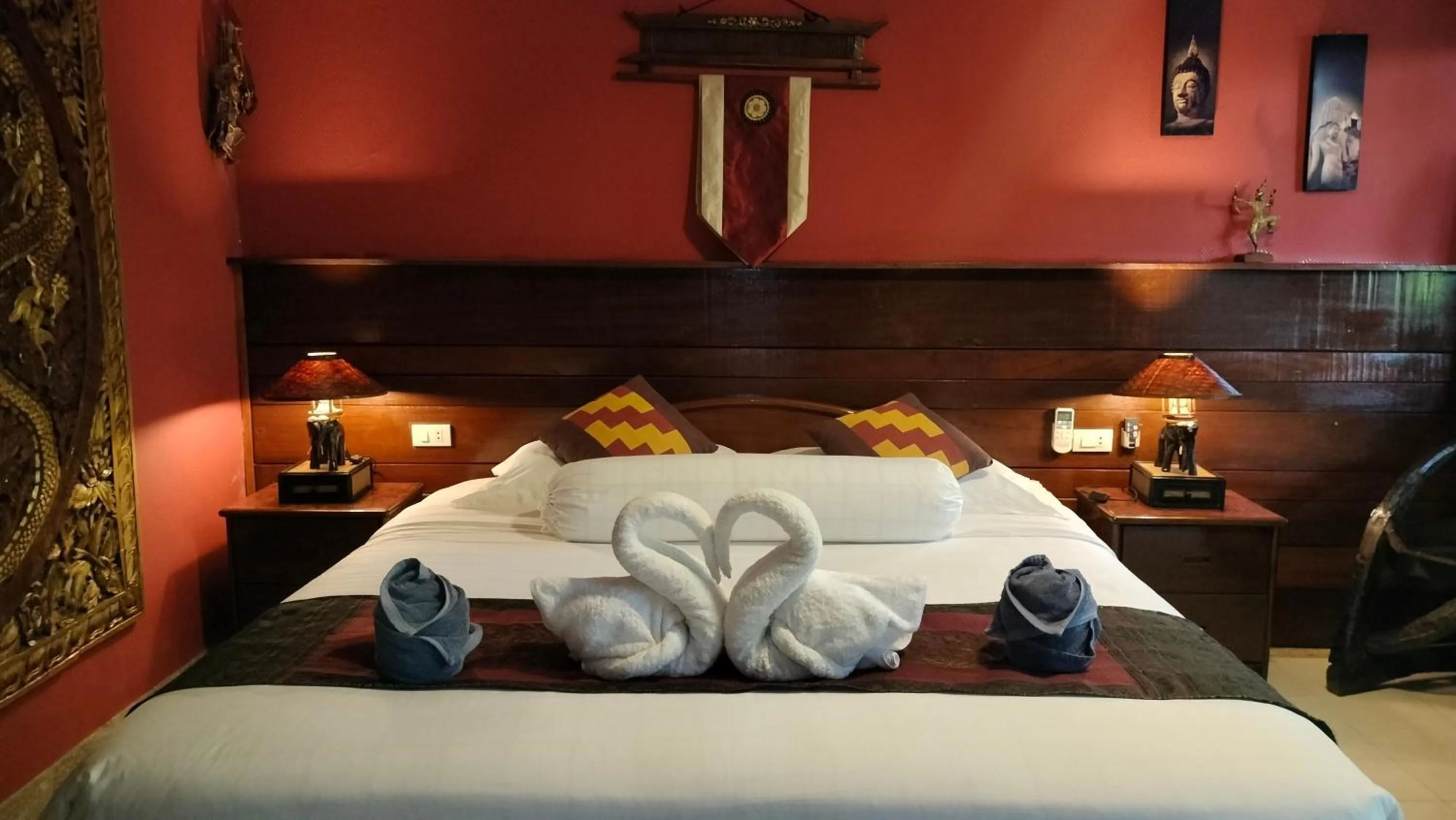 Bed in LePrive Resort