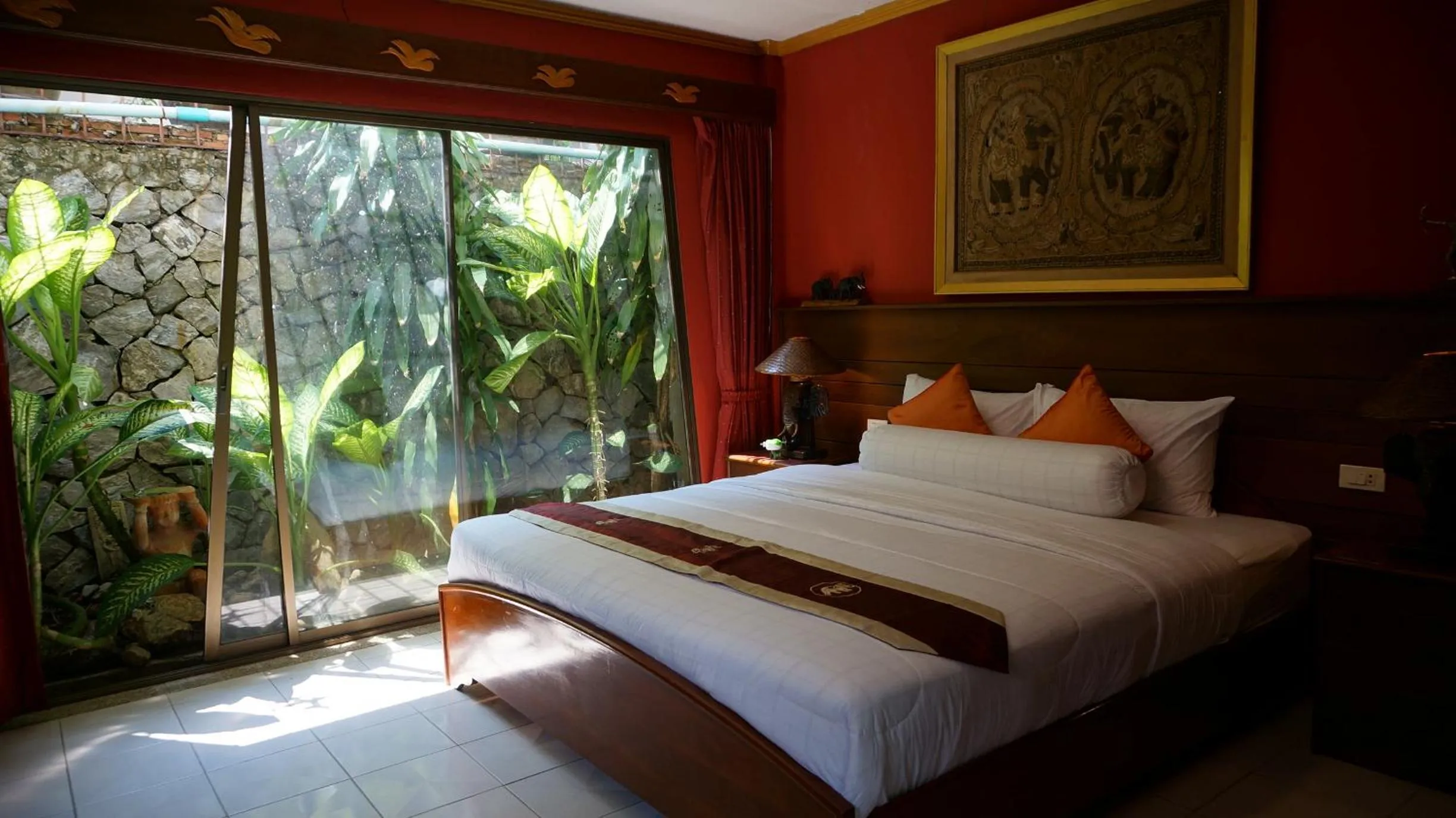 Bed in LePrive Resort