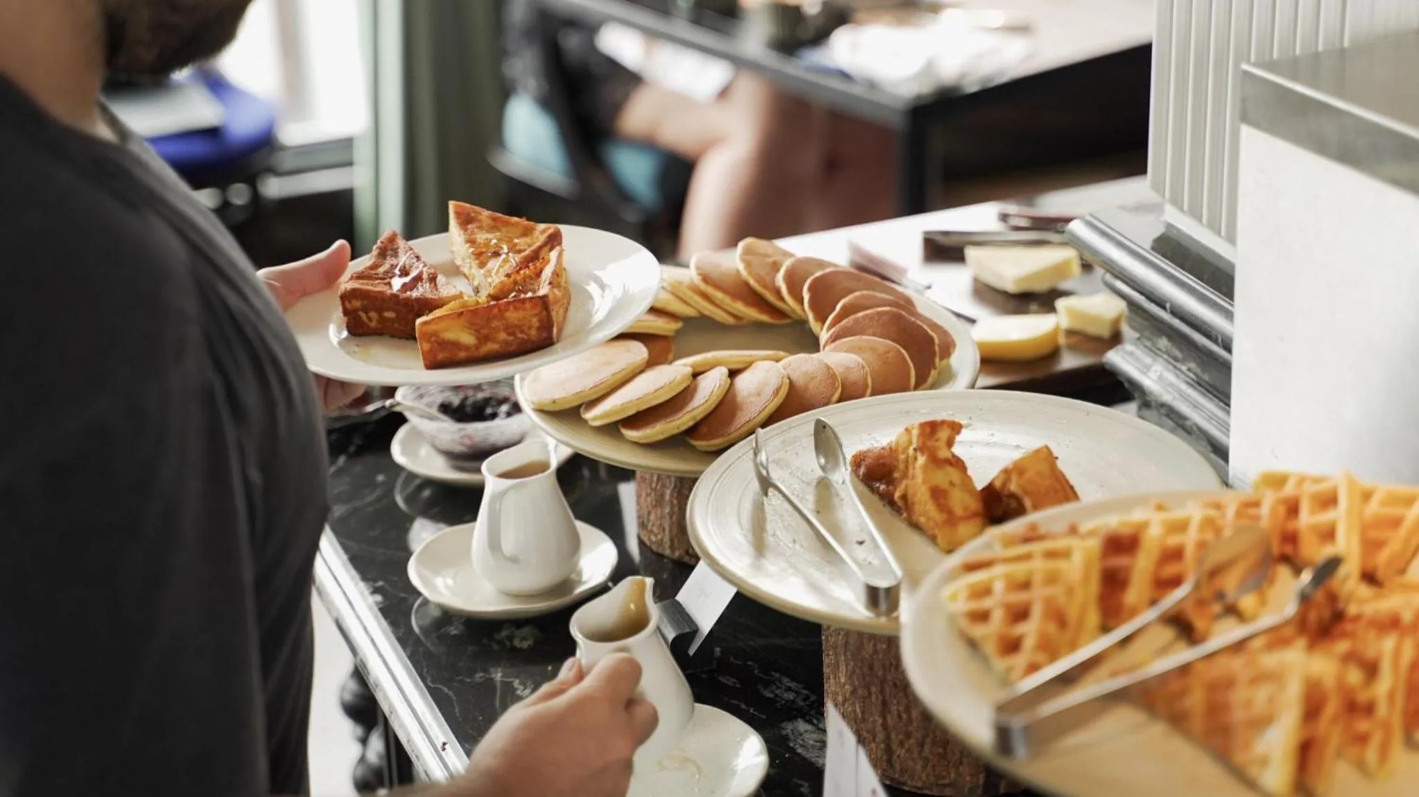 Buffet breakfast in Solaria Hanoi Hotel