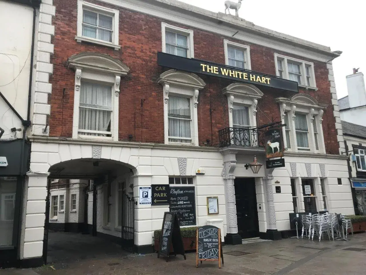 Property building in White Hart, Andover by Marston's Inns Property building in White Hart, Andover by Marston's Inns