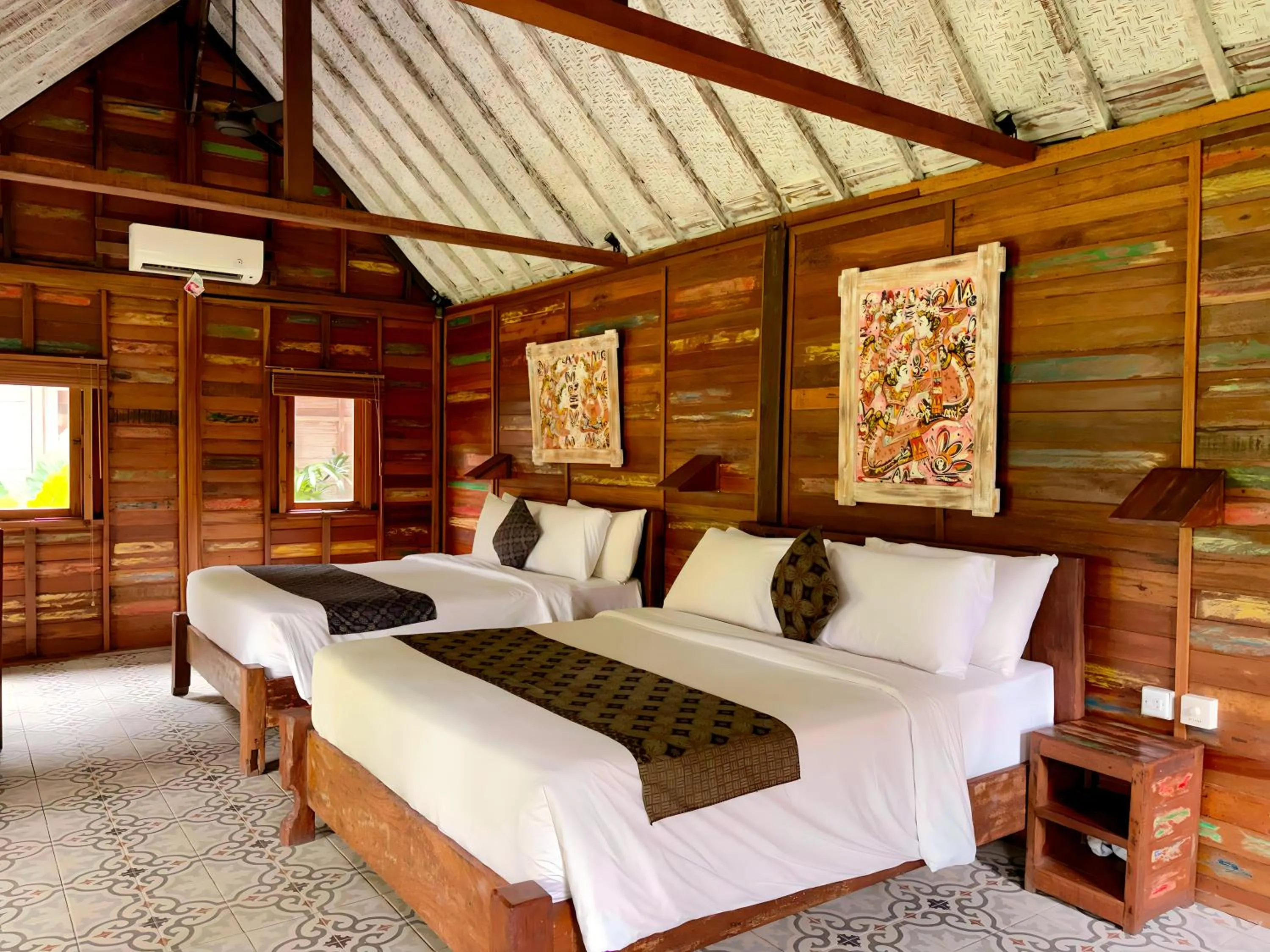 Bed in Green Space Ubud