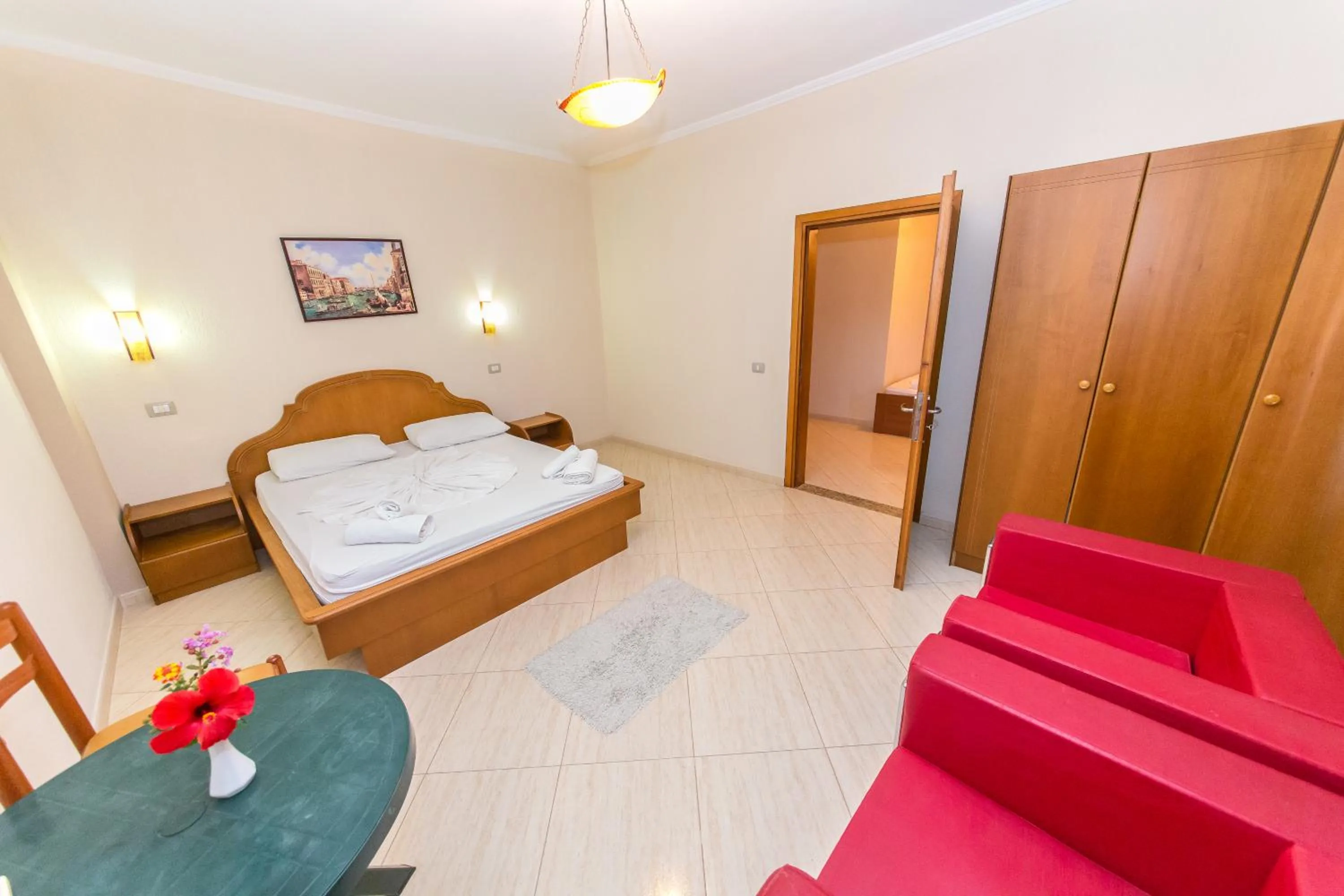 Bedroom, Bed in Hotel Bahamas