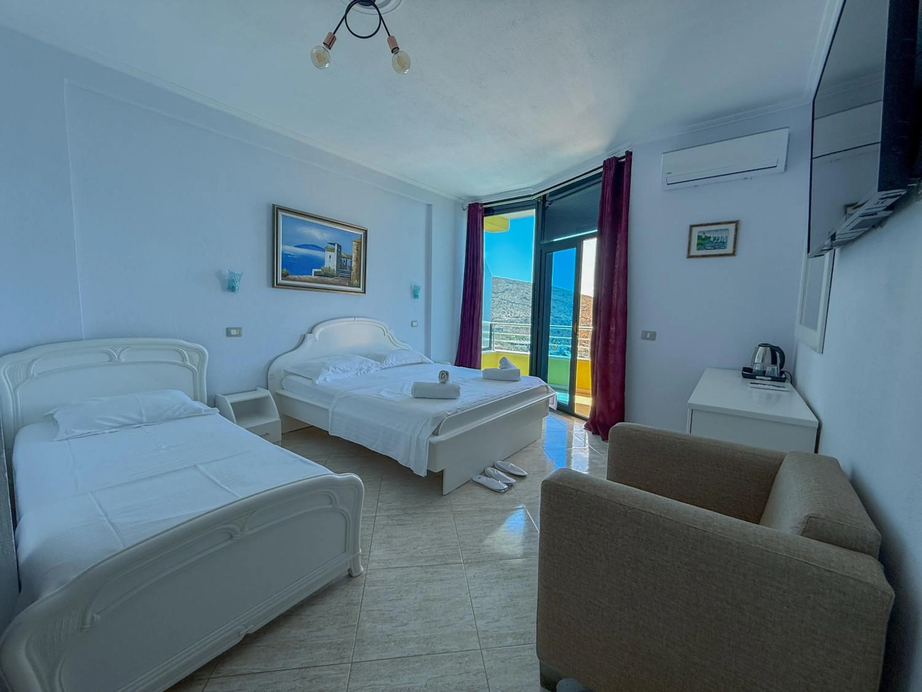 Bedroom, Bed in Hotel Bahamas