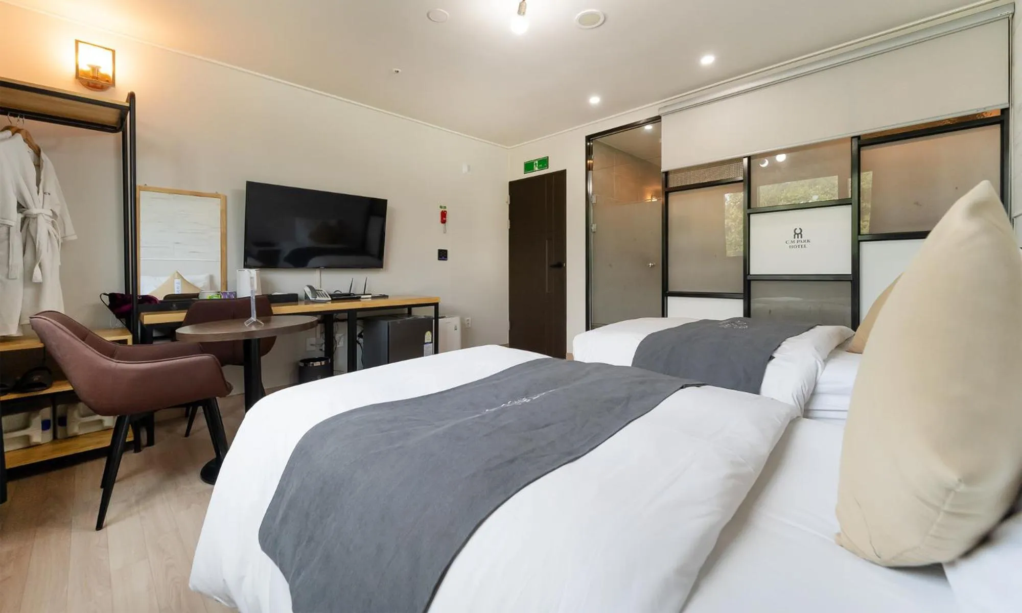 Bed in CM Park Hotel