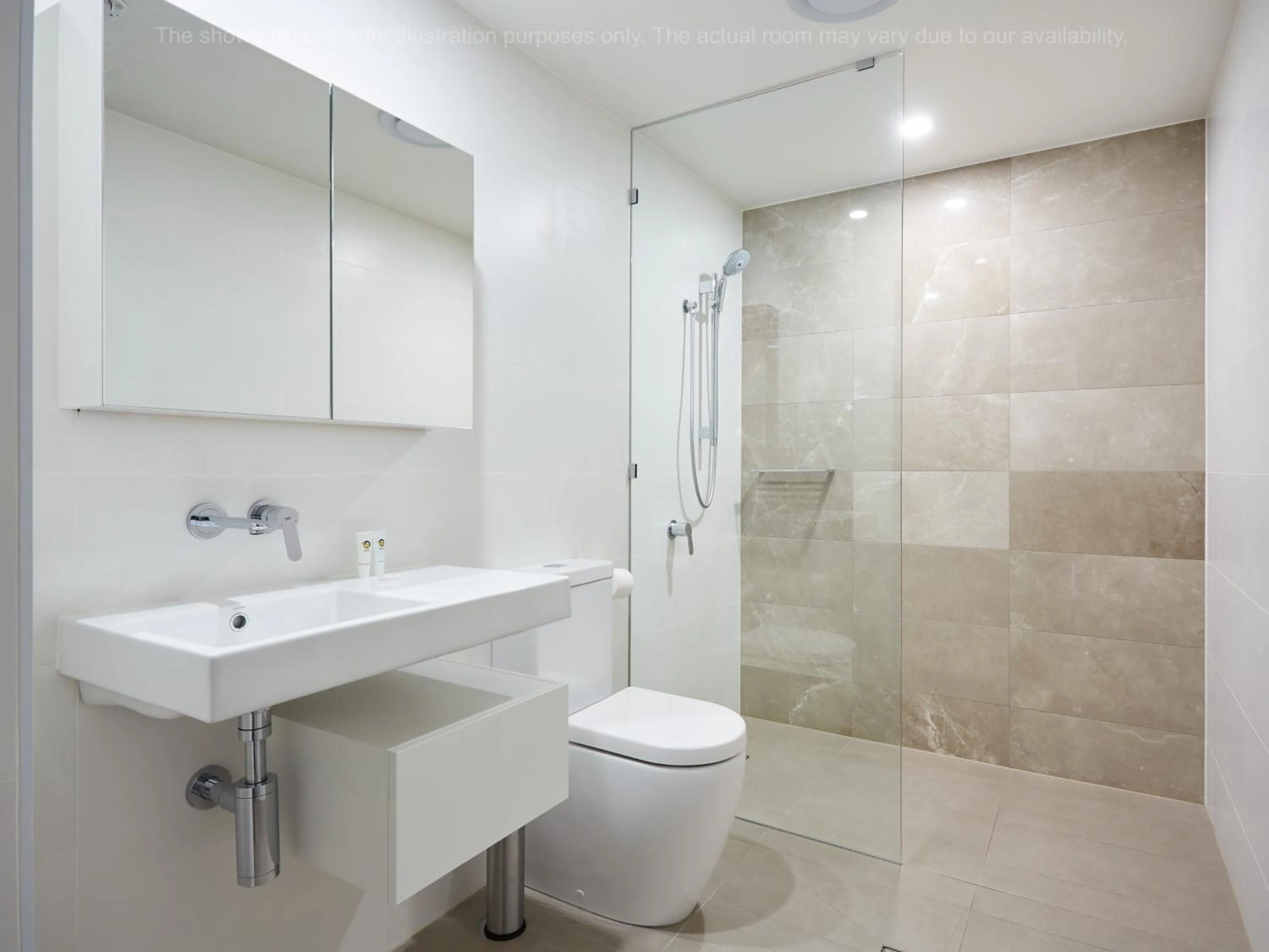 Shower in Ruby Gold Coast By Serain