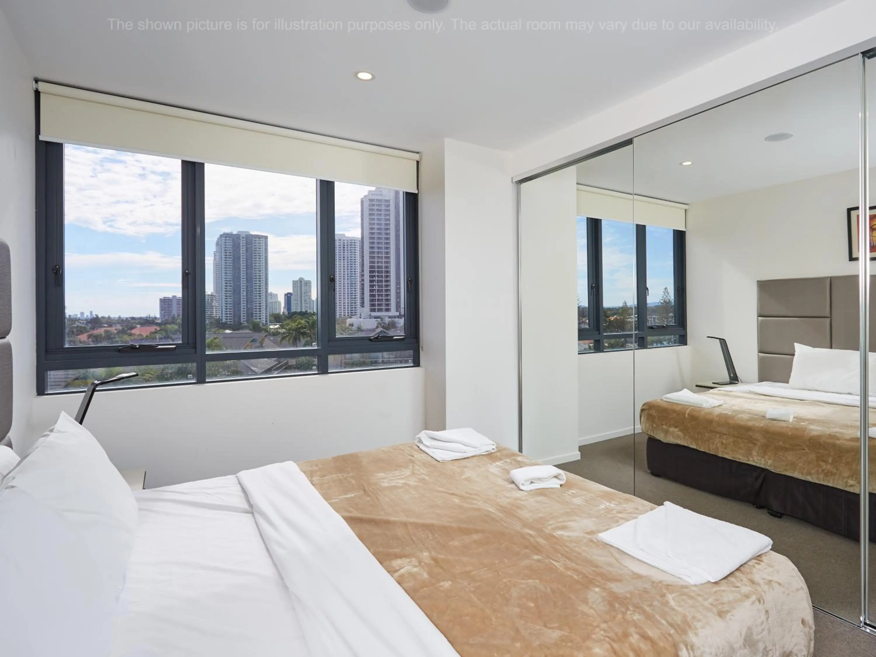 Bedroom, Bed in Ruby Gold Coast By Serain