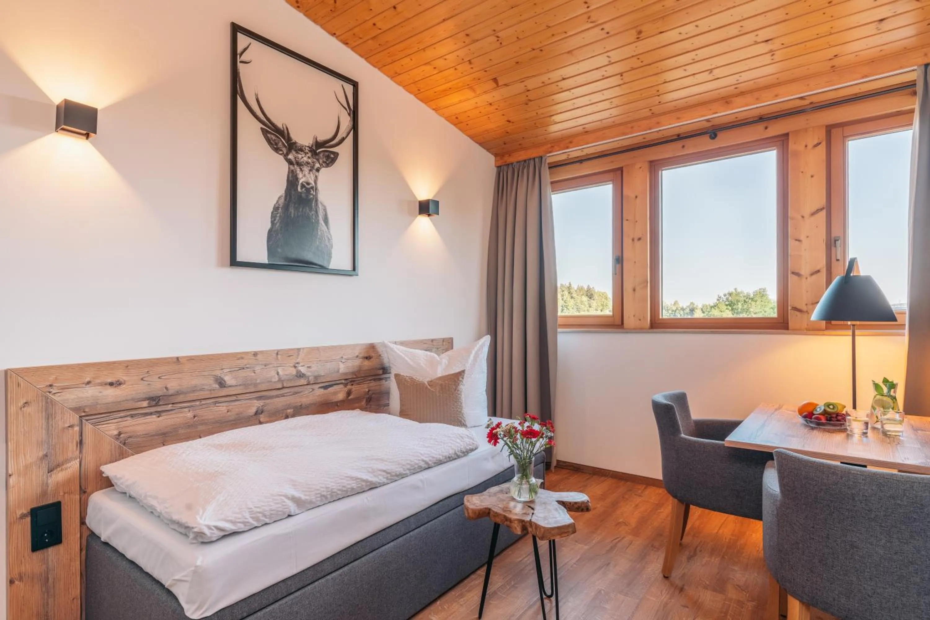 Bedroom, Bed in Landgasthaus Sonne