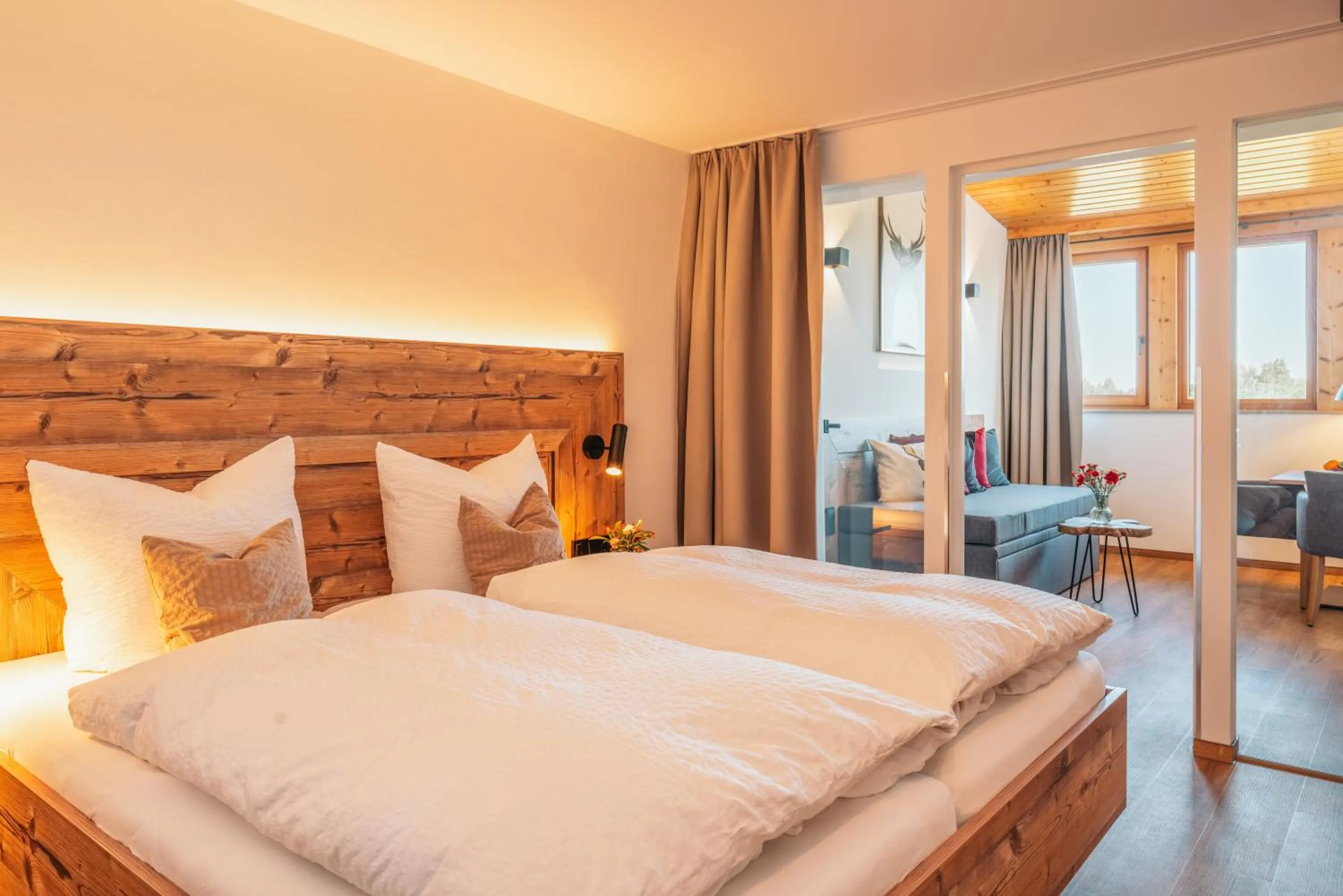 Bed in Landgasthaus Sonne