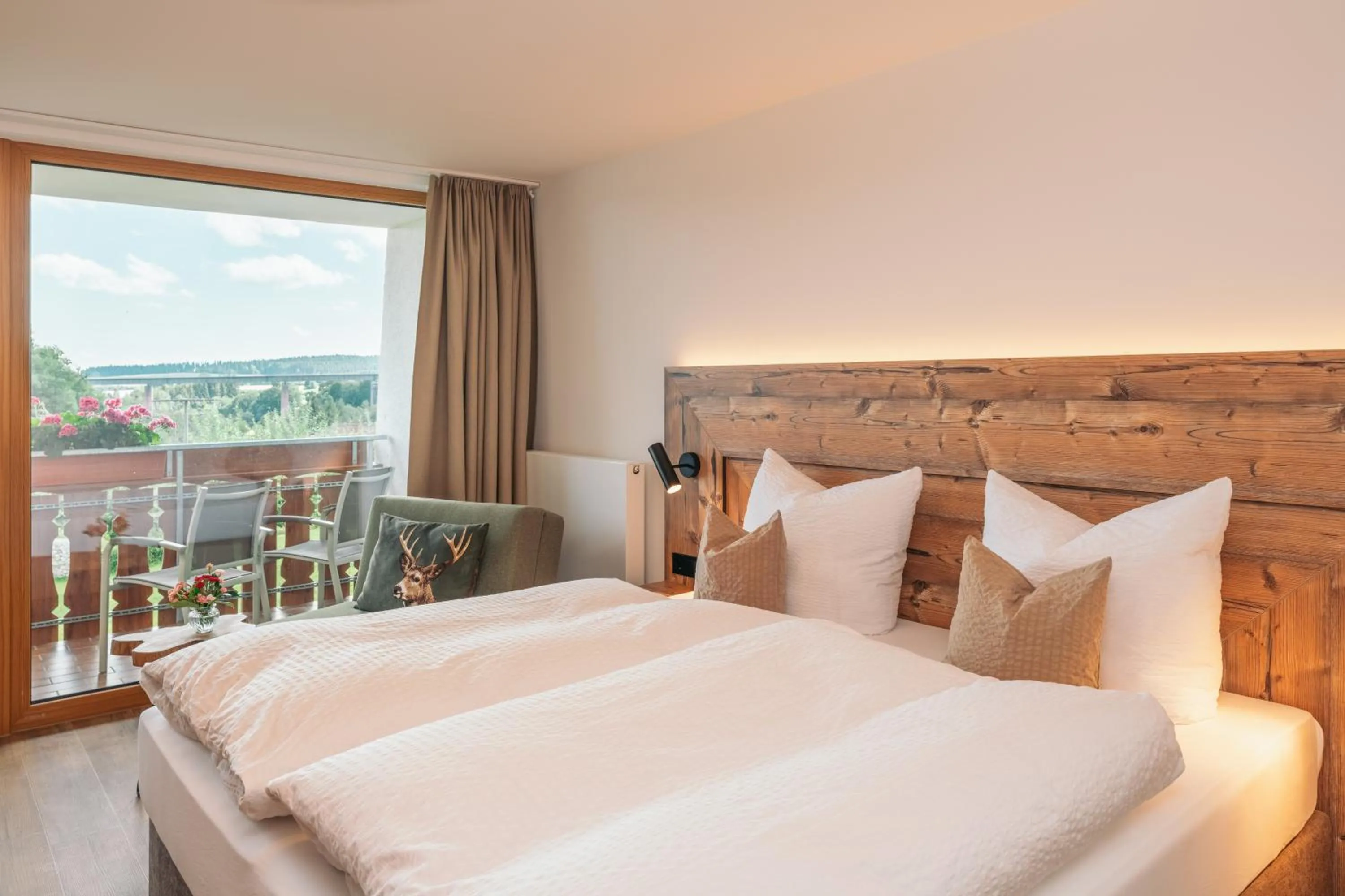 Bed in Landgasthaus Sonne