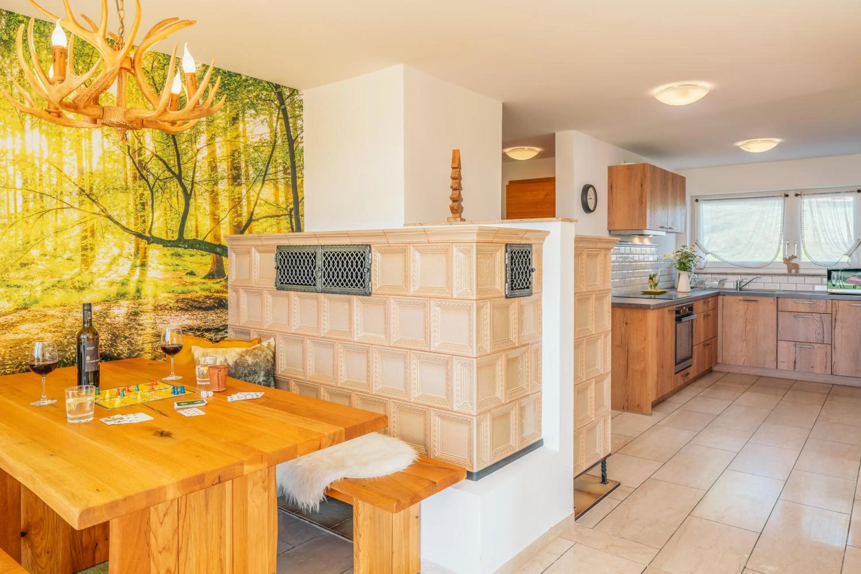 Kitchen or kitchenette in Landgasthaus Sonne