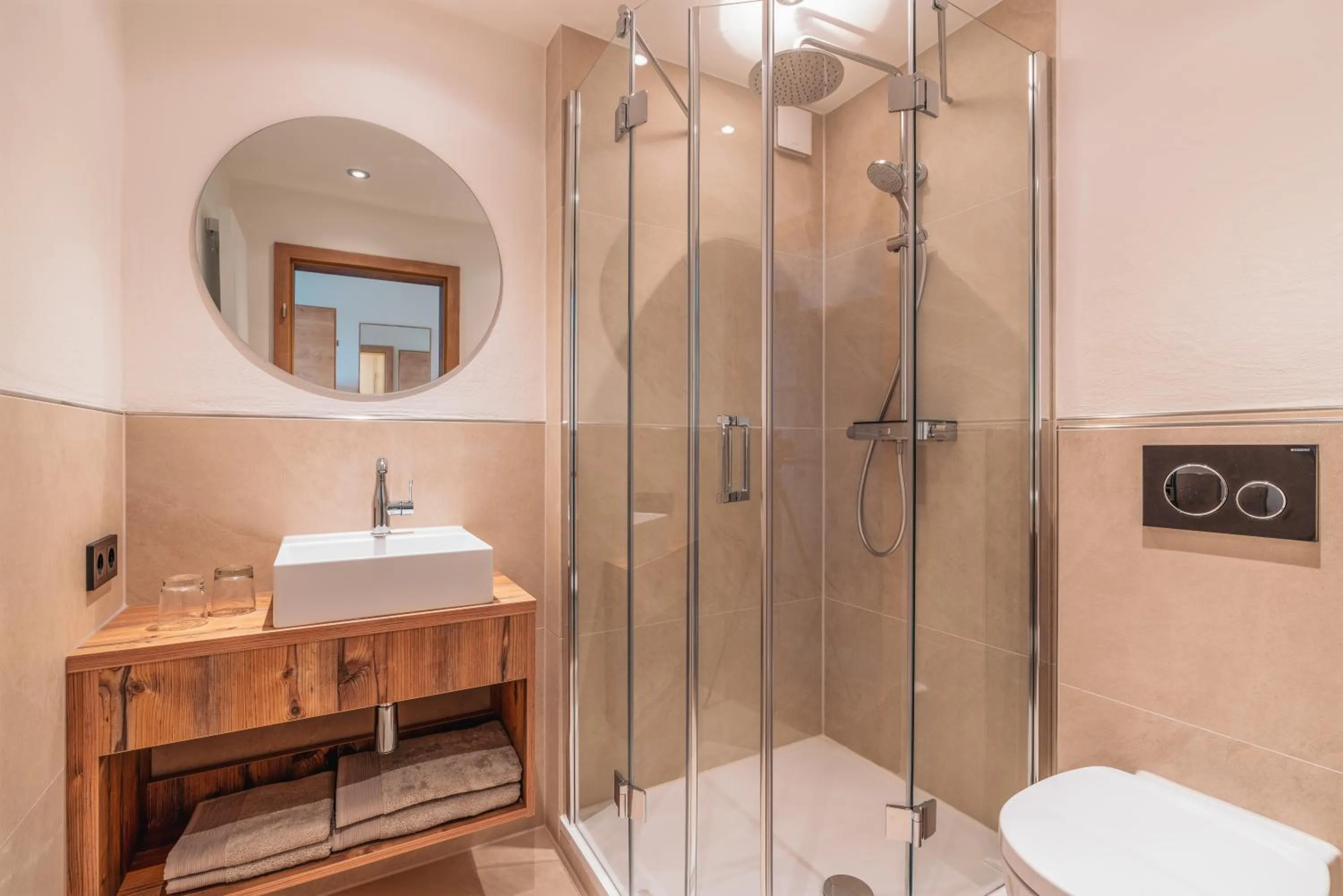 Bathroom in Landgasthaus Sonne