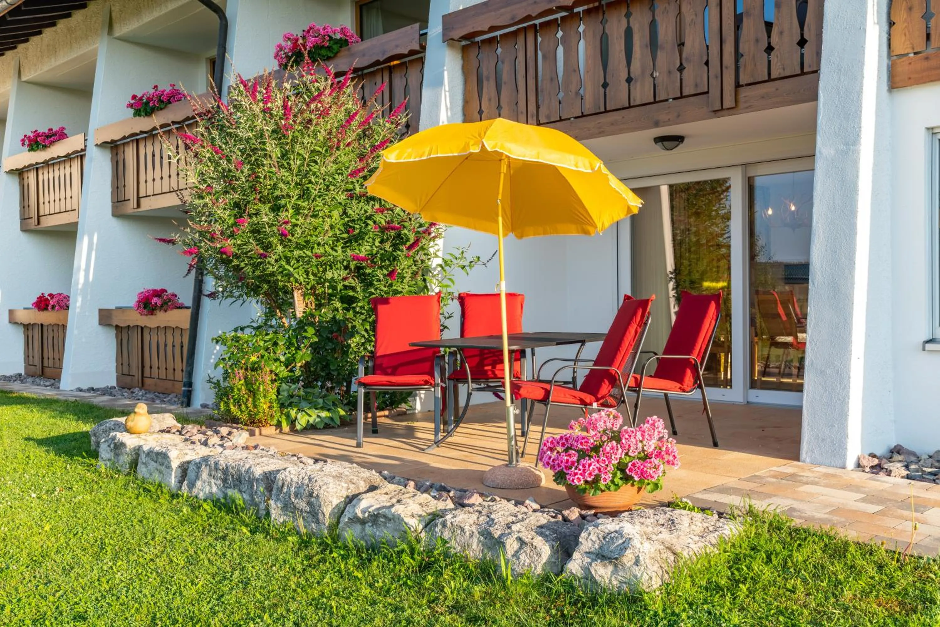 Garden in Landgasthaus Sonne