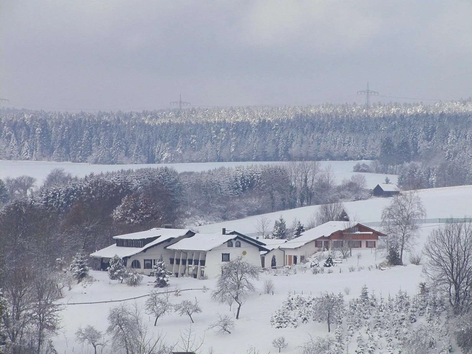 Winter in Landgasthaus Sonne