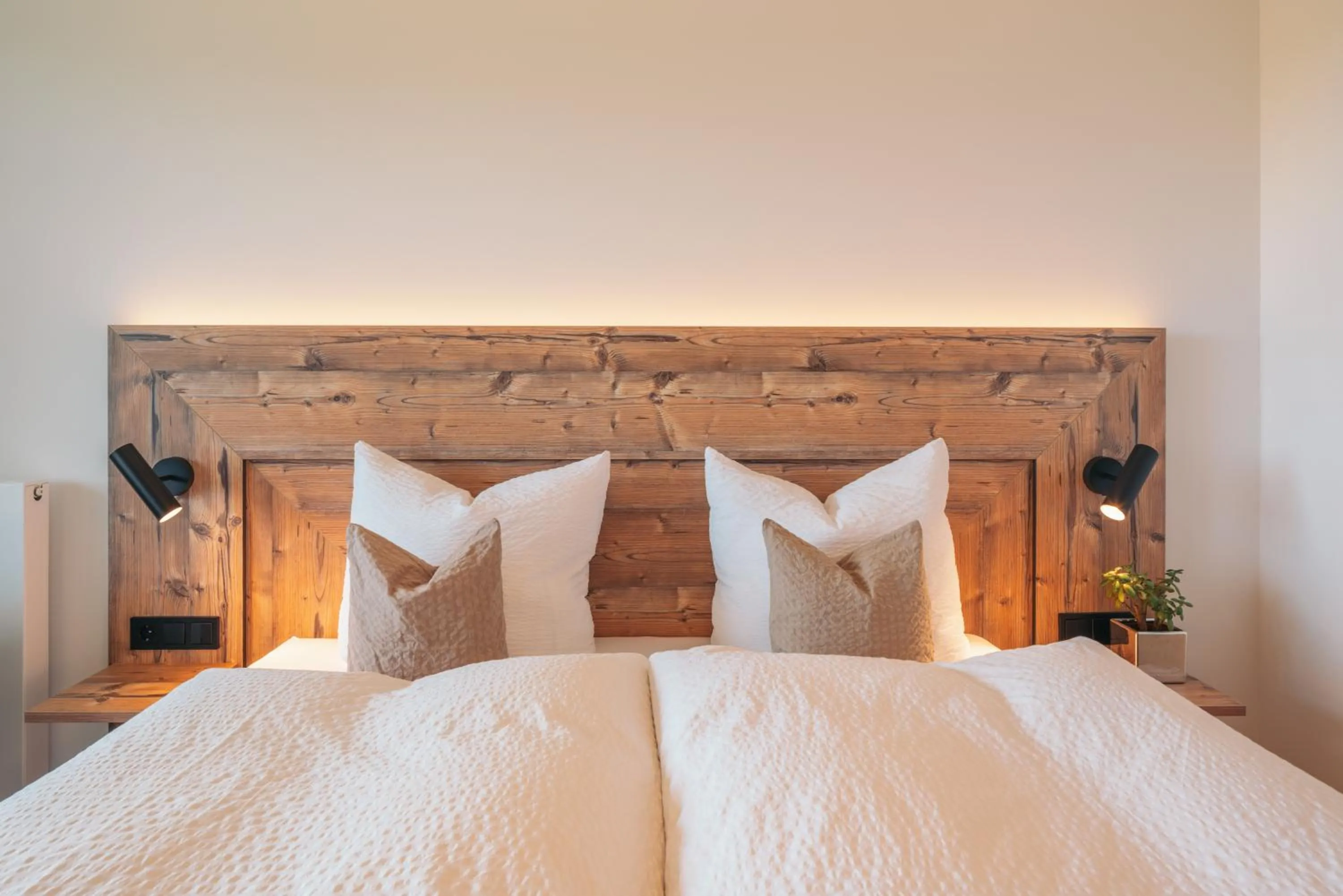 Bed in Landgasthaus Sonne