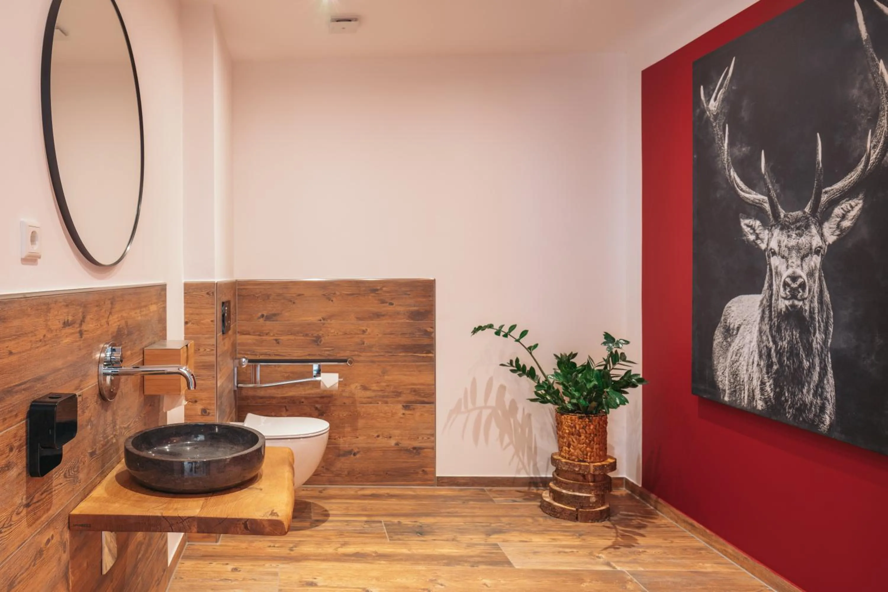 Toilet in Landgasthaus Sonne