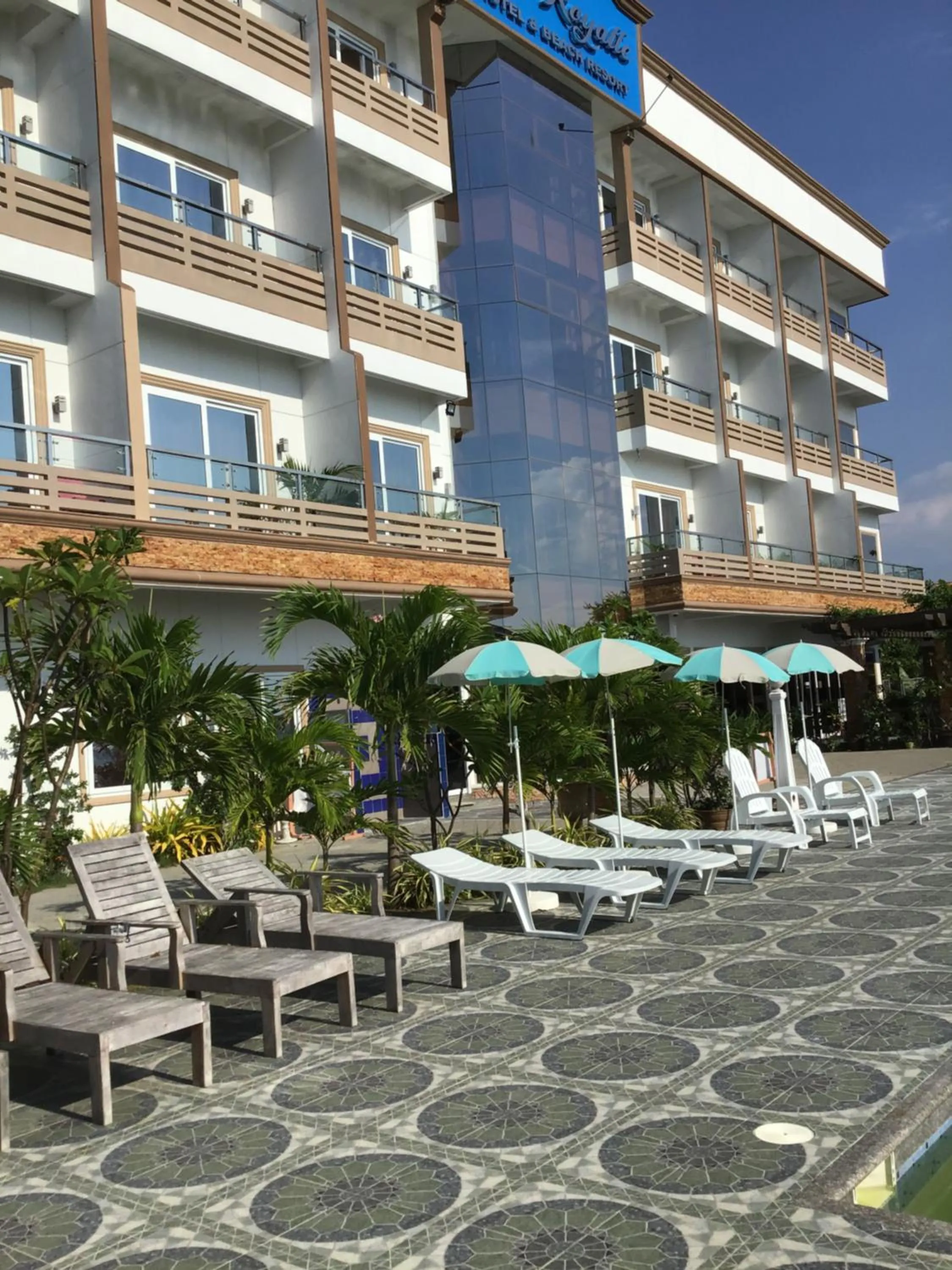 Property building in EM Royalle Hotel & Beach Resort