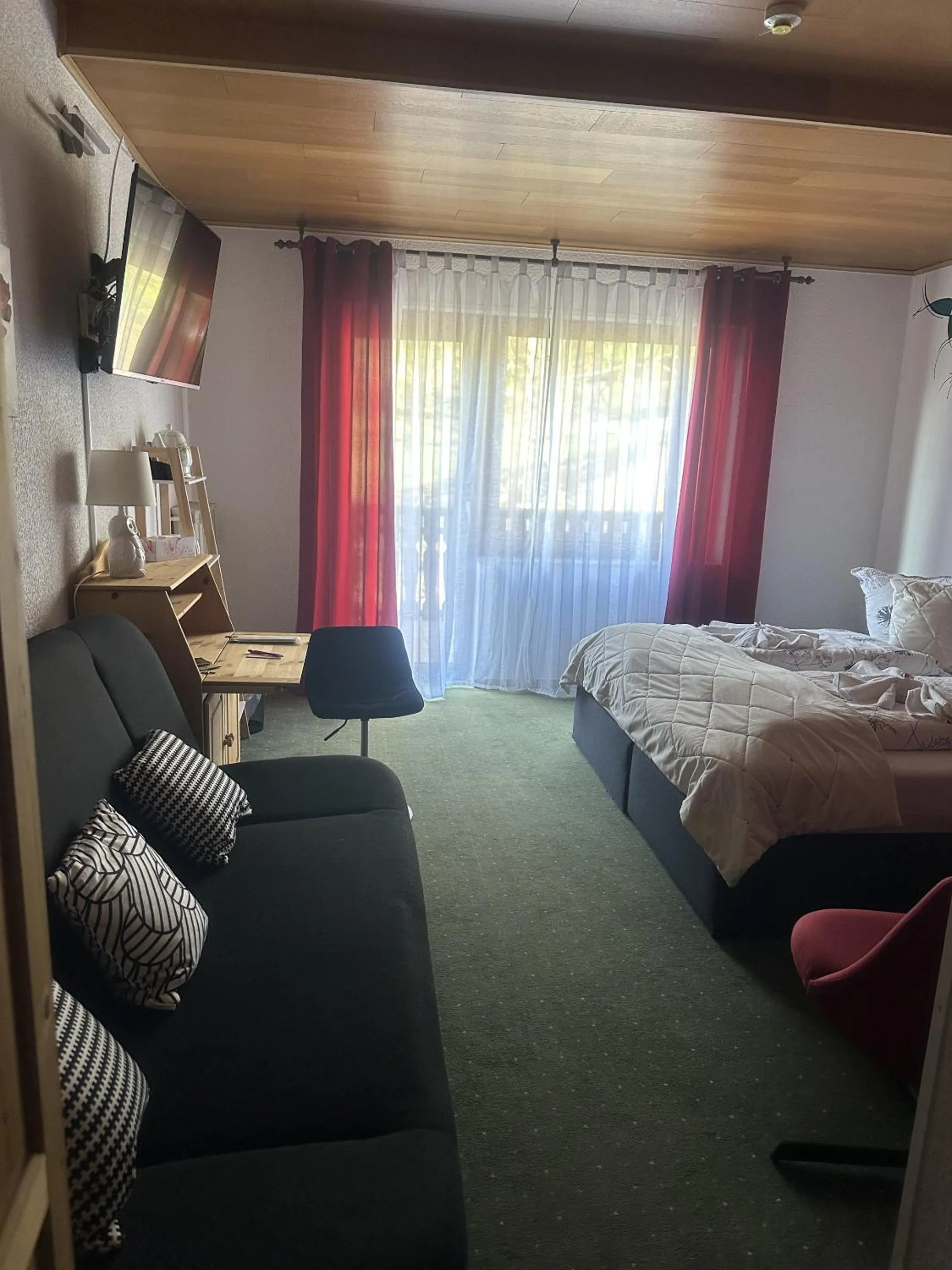 Bedroom, Bed in Hotel Eulenhof