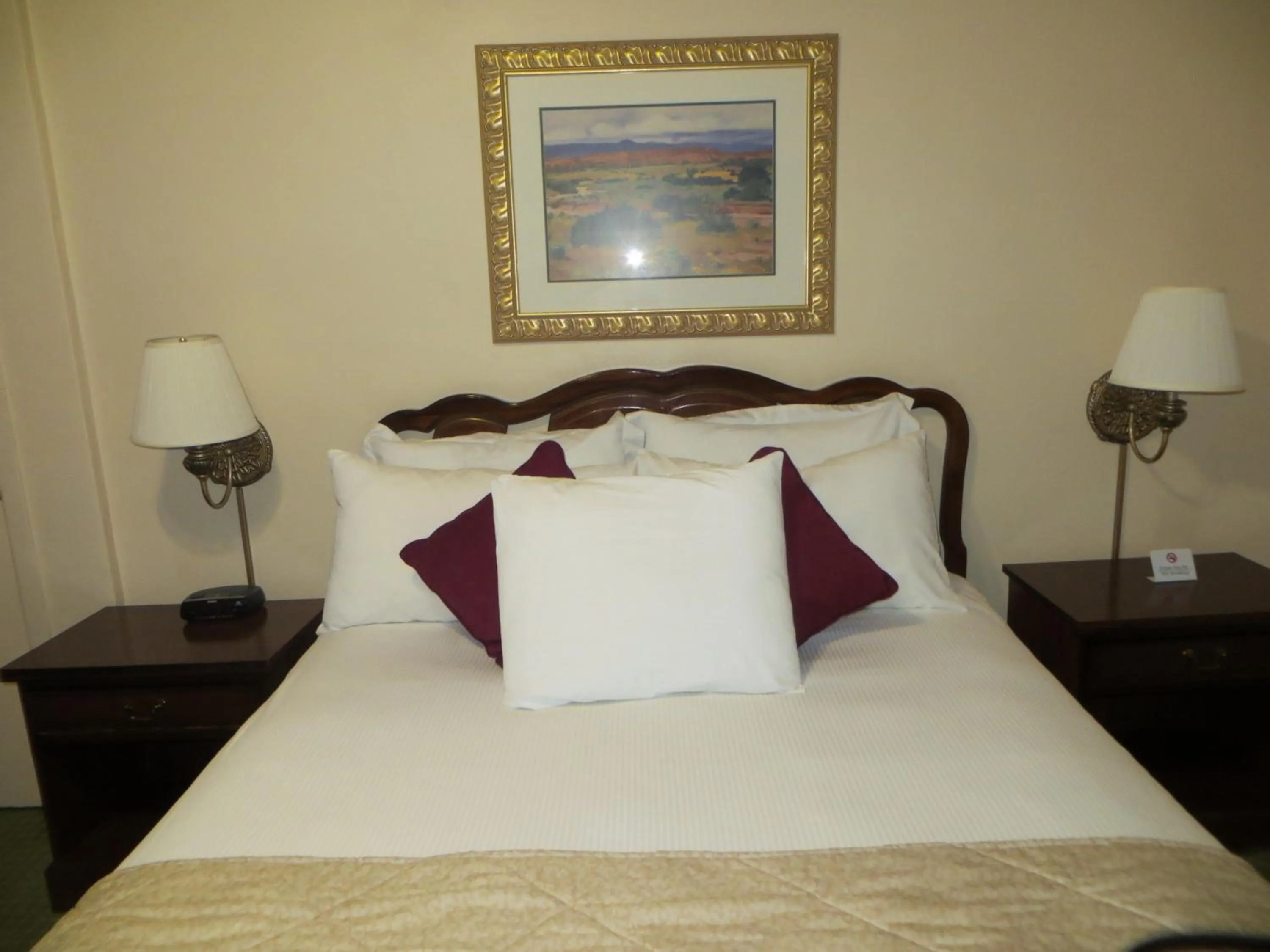Bed in Hotel San Carlos