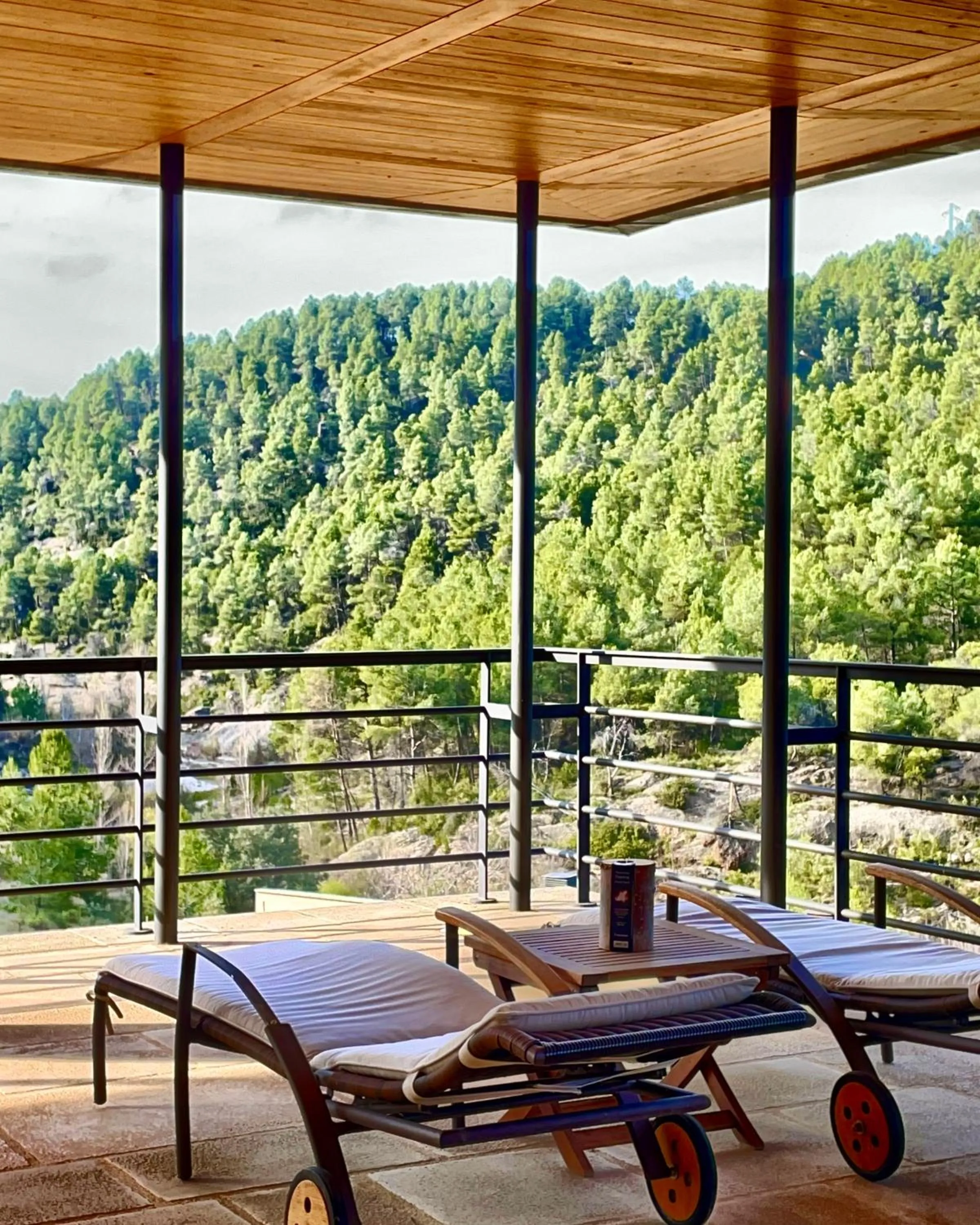 Balcony/Terrace in Torre del Marqués Hotel Spa & Winery - Small Luxury Hotels