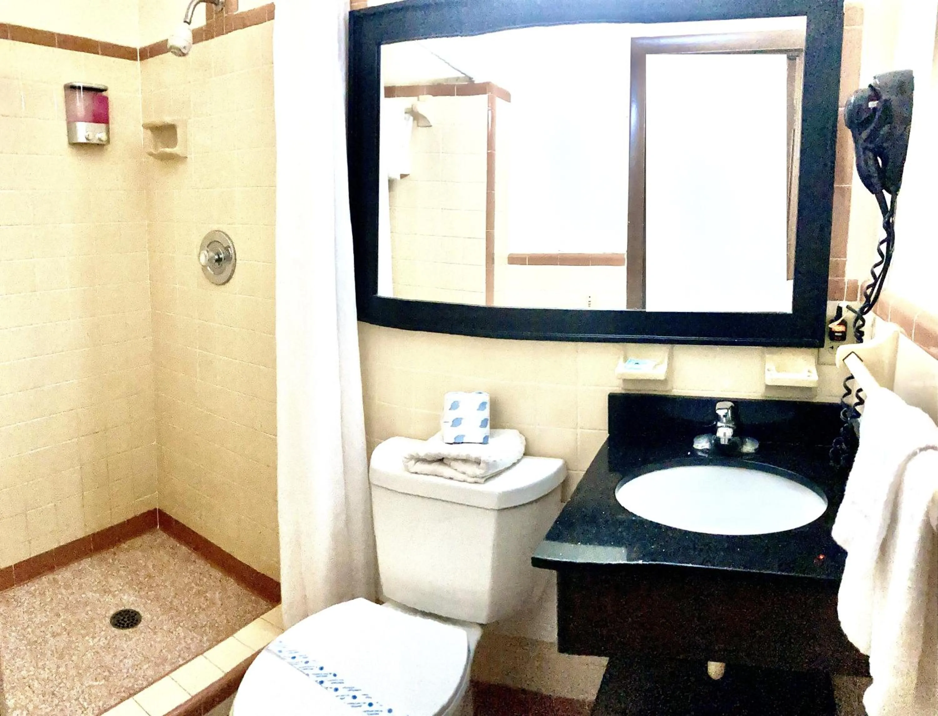 Bathroom in Budget Inn of Okeechobee