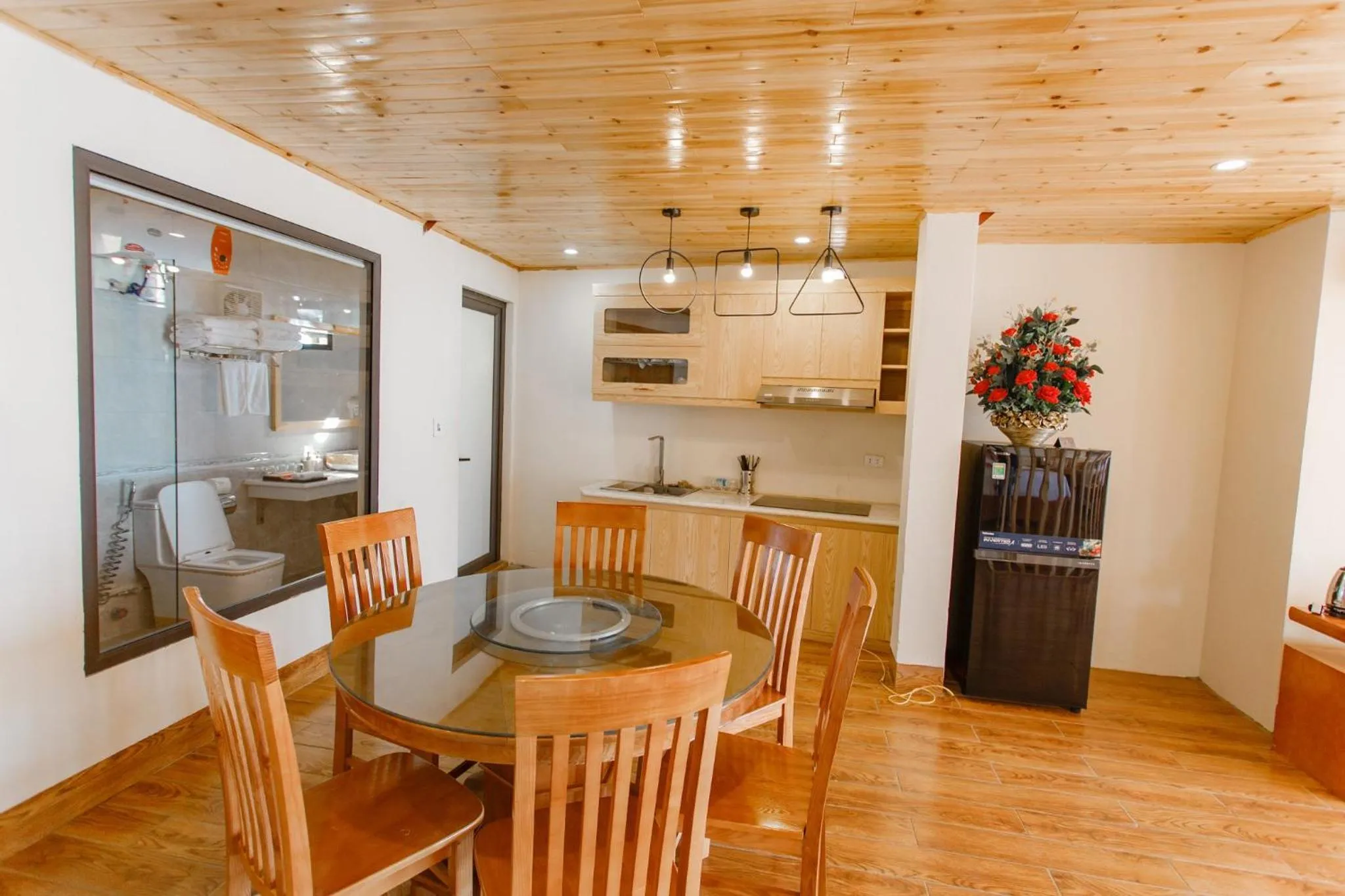 Kitchen or kitchenette in SaPa Retreat Condotel