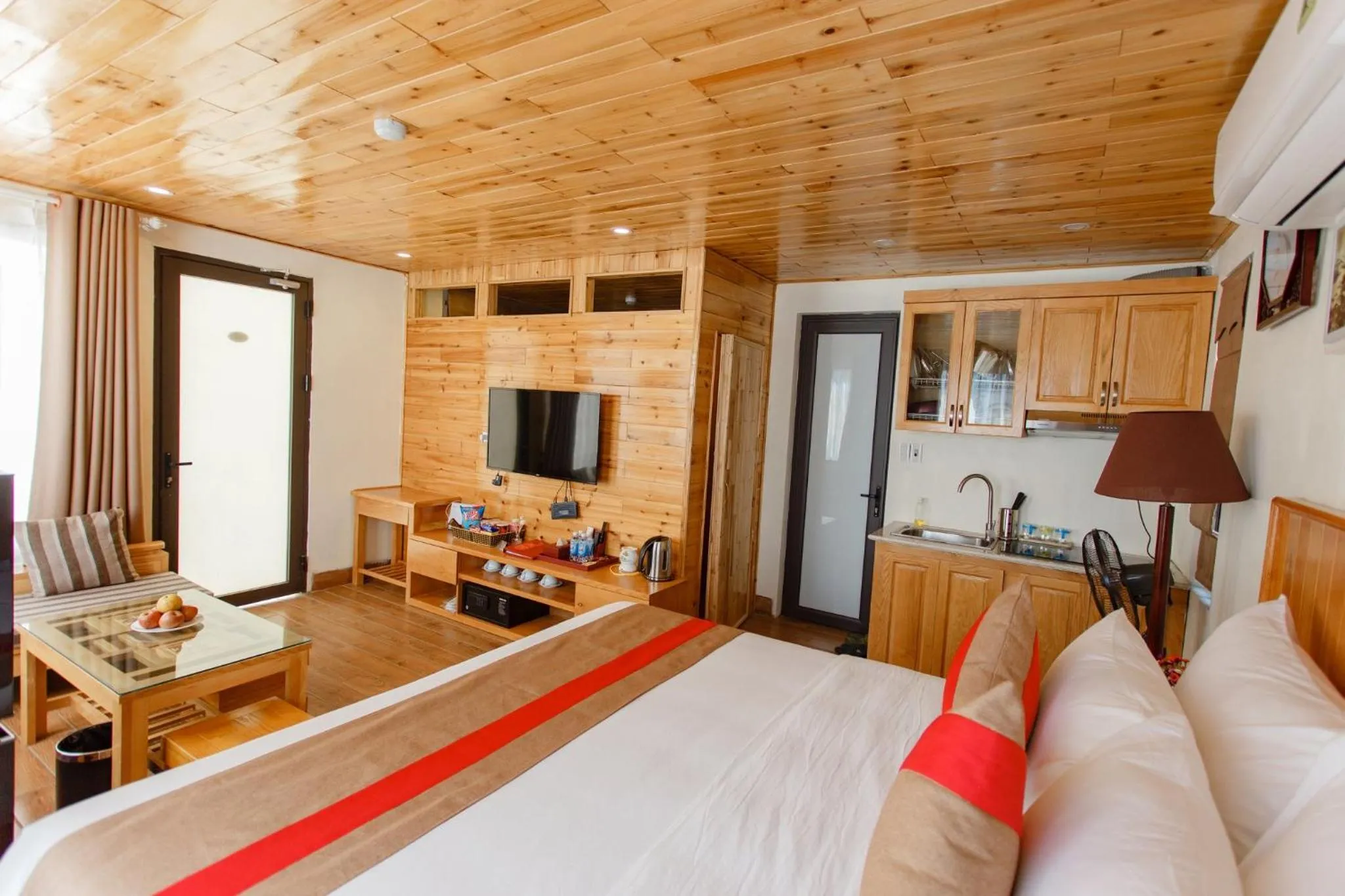 Living room in SaPa Retreat Condotel