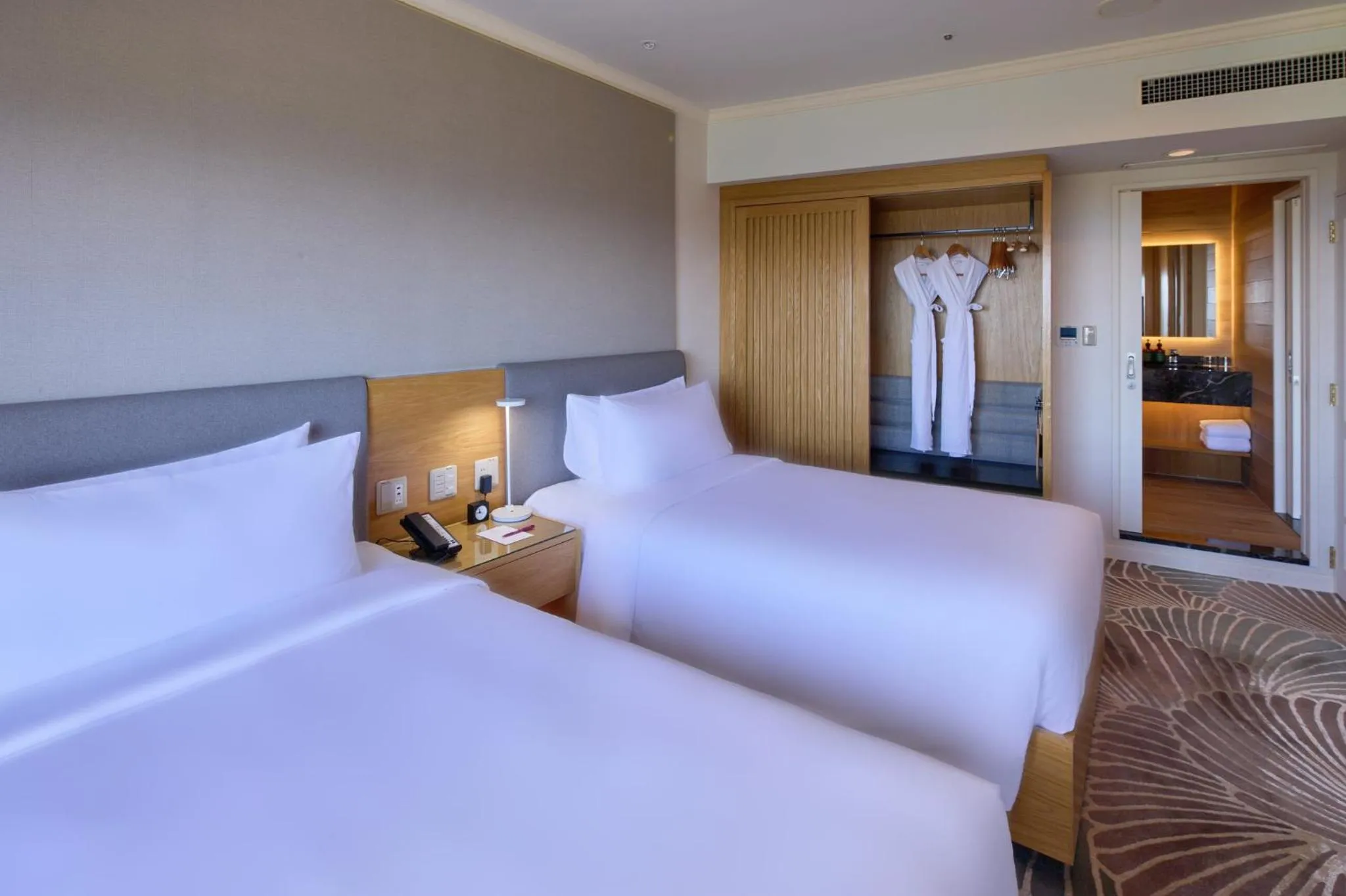 Photo of the whole room, Bed in ANA Crowne Plaza Resort Okinawa Uruma Hills By IHG