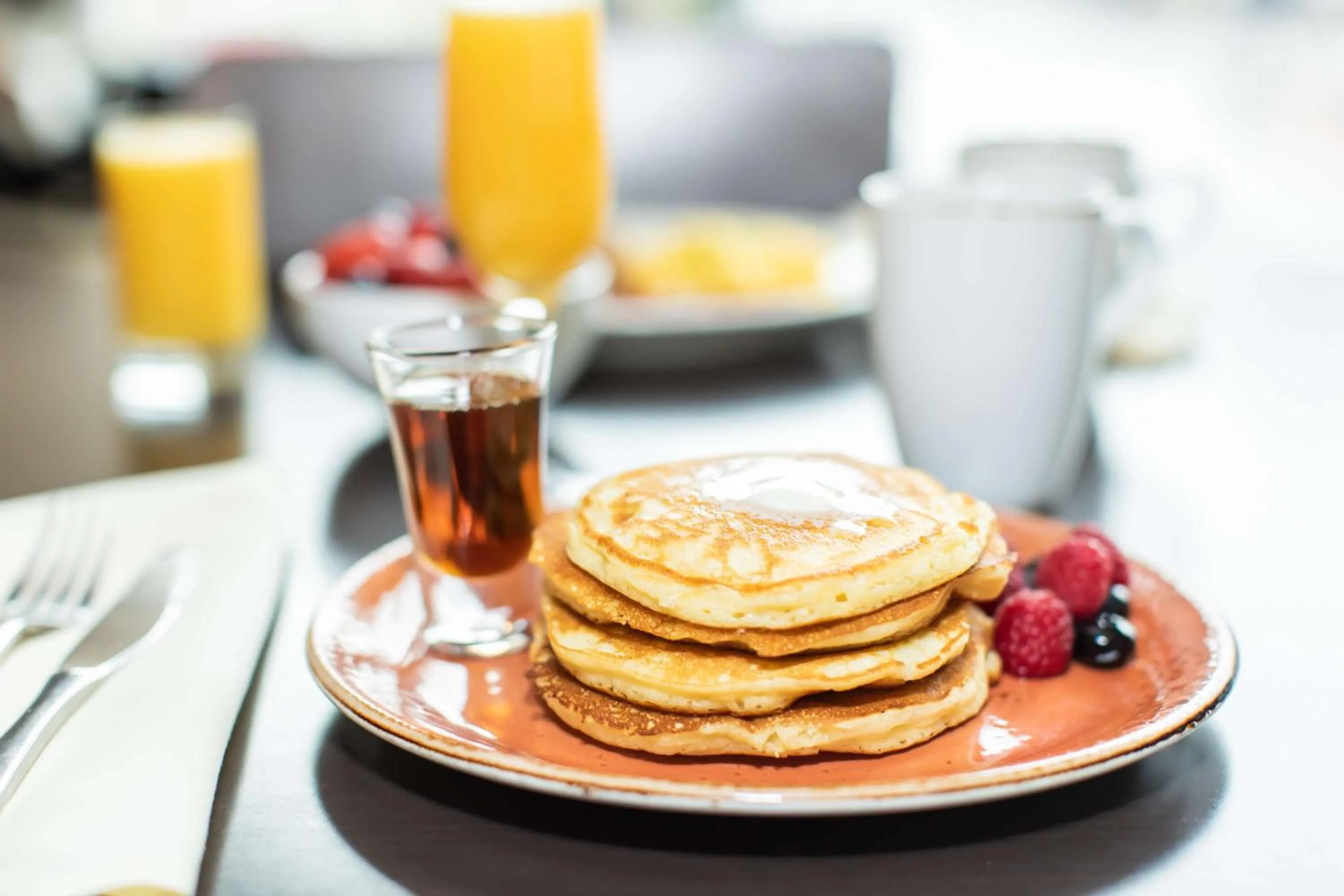 Dining area in Hilton Parc 55 San Francisco Union Square