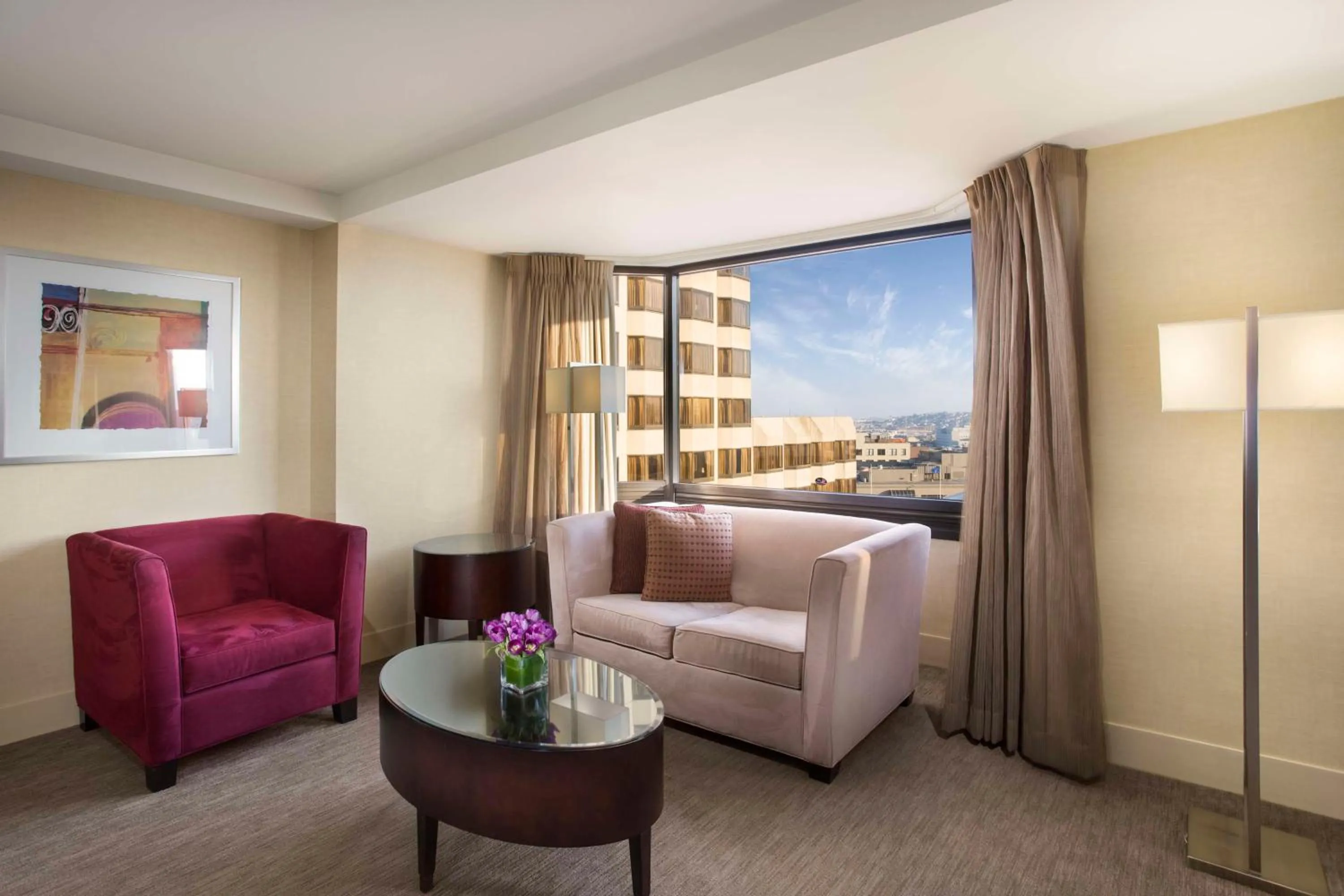 Bed in Hilton Parc 55 San Francisco Union Square