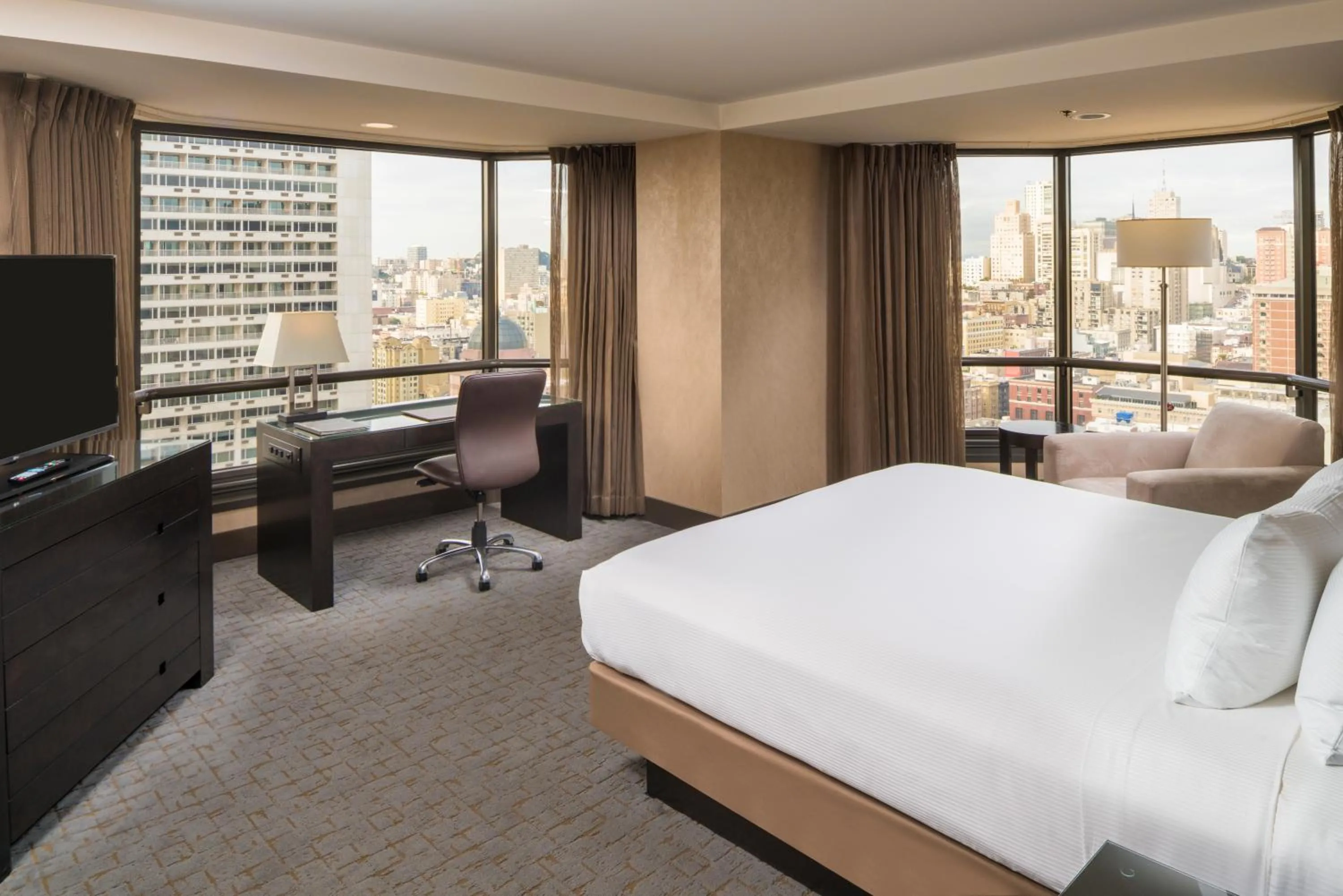 Bedroom, Bed in Hilton Parc 55 San Francisco Union Square