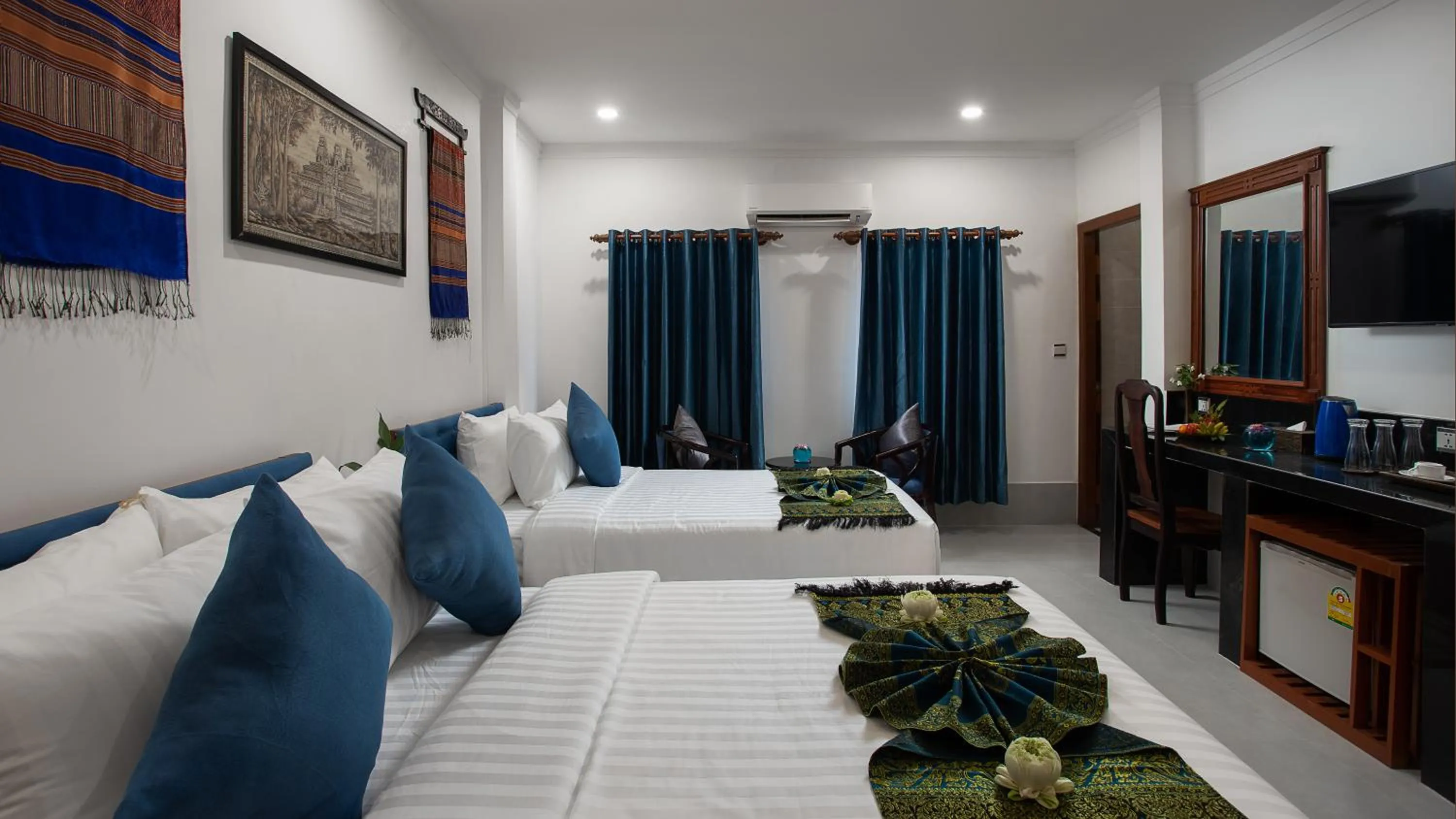 Bed in Siem Reap City Angkor Boutique