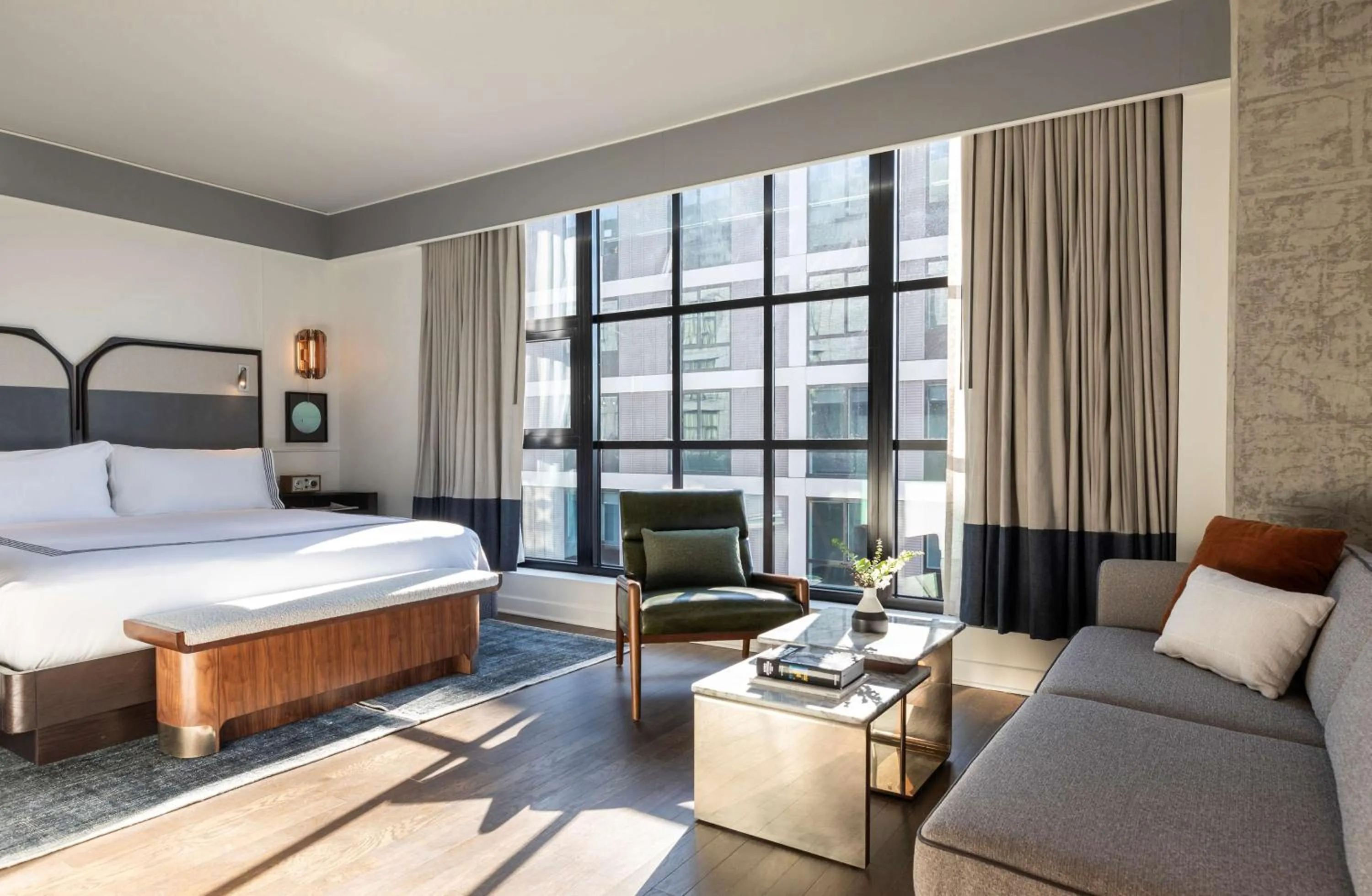 Photo of the whole room, Bed in Thompson Washington DC, by Hyatt