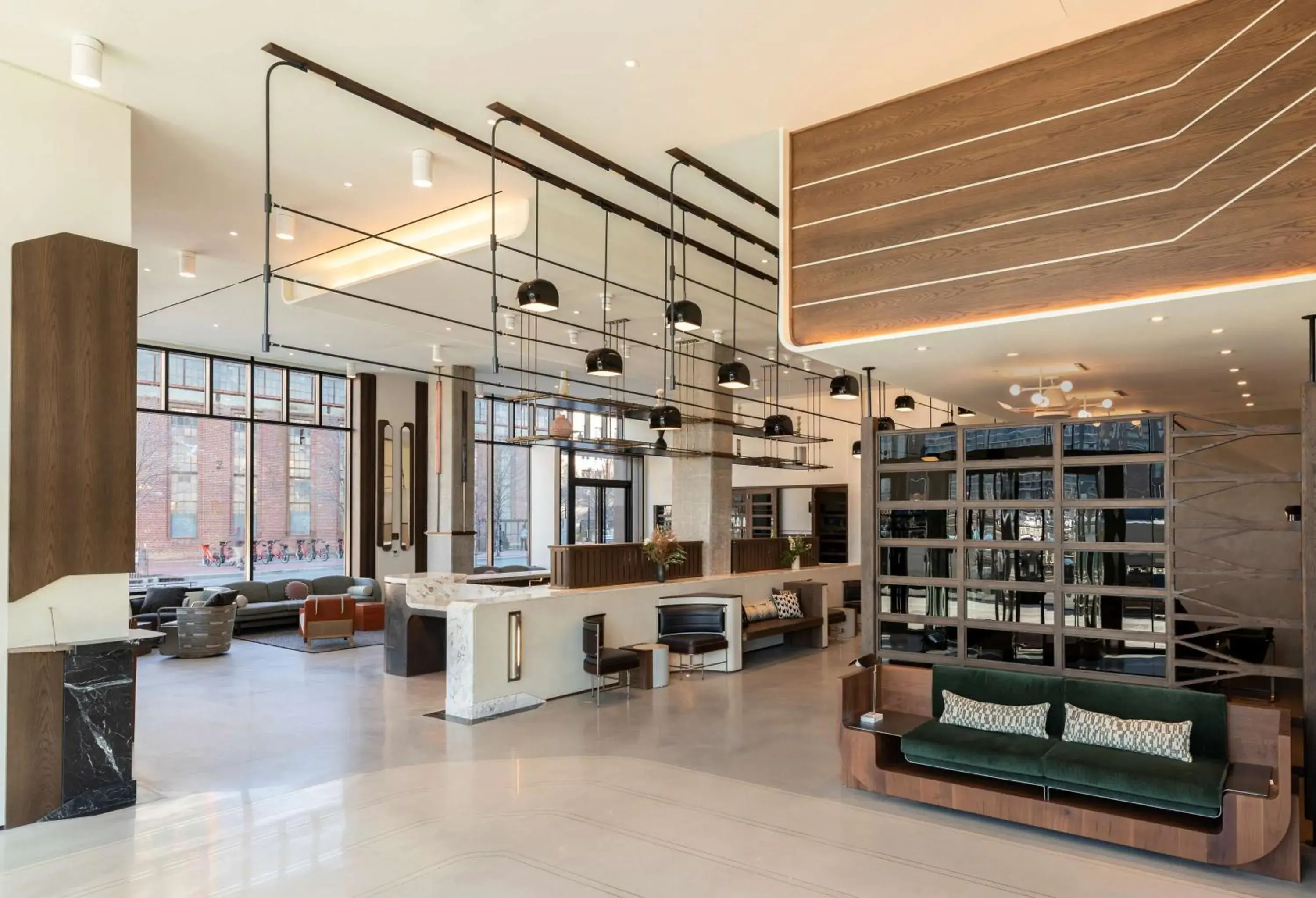 Lobby or reception in Thompson Washington DC, by Hyatt Lobby or reception in Thompson Washington DC, by Hyatt