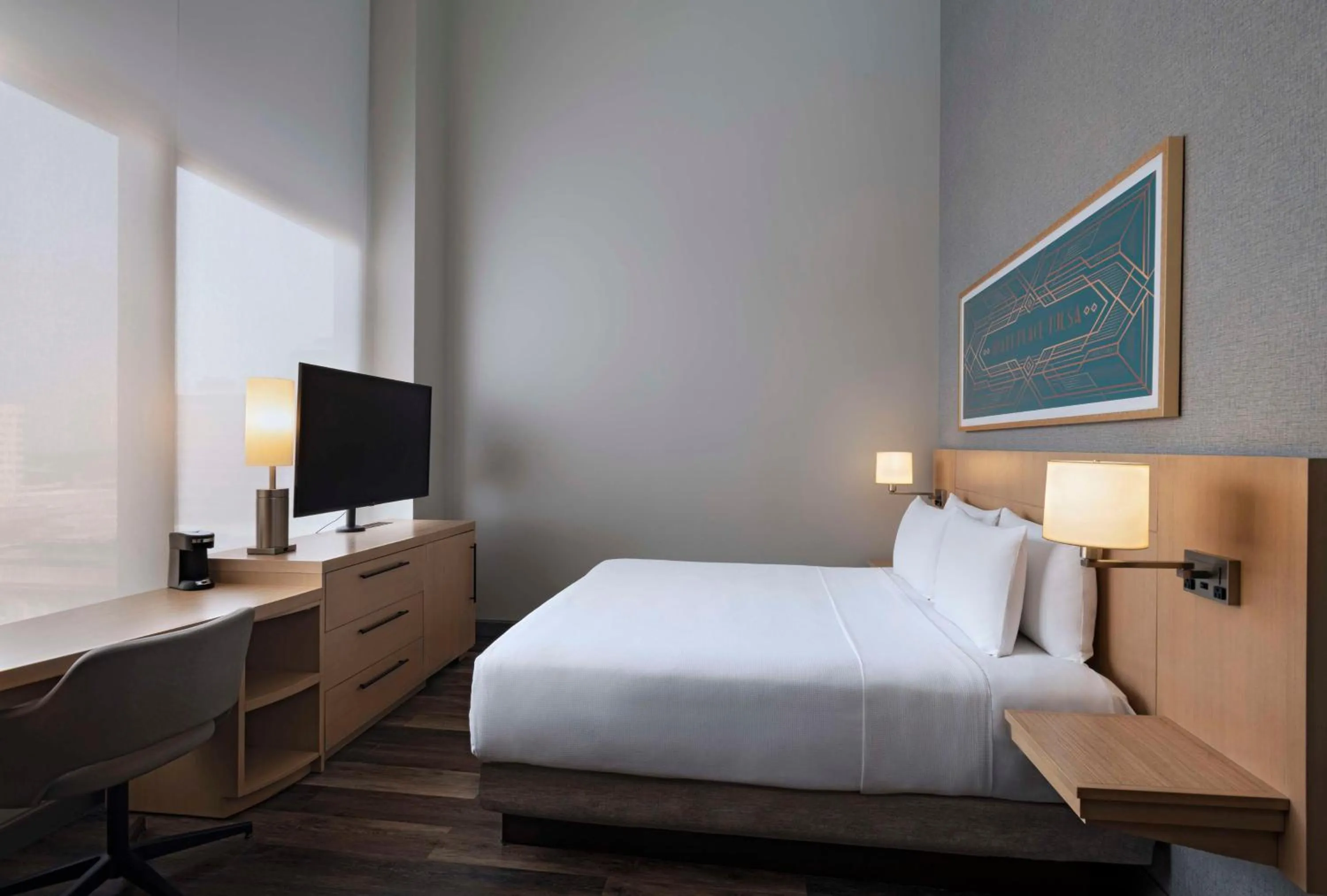 Bedroom, Bed in Hyatt Place Tulsa/Downtown