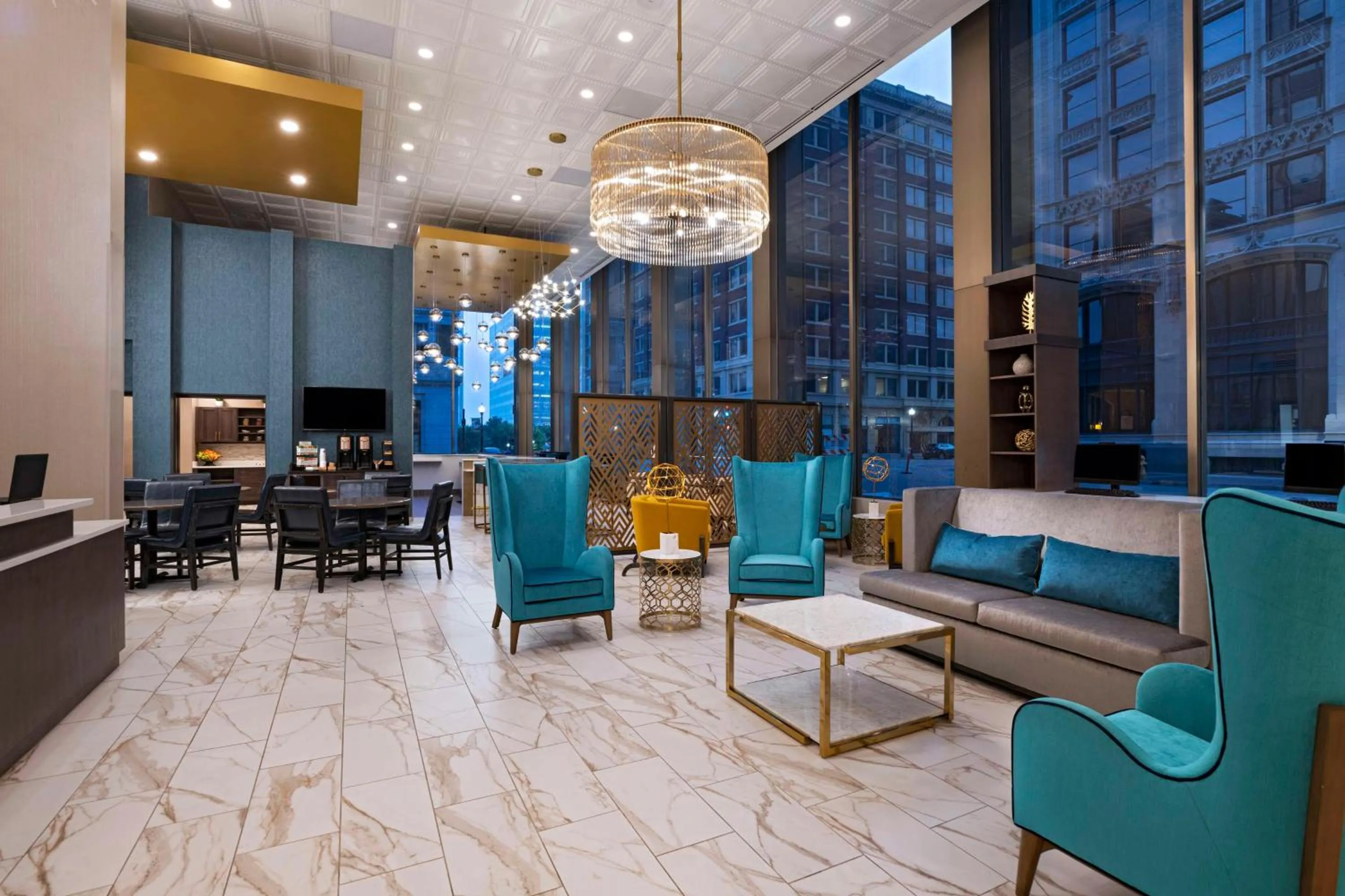 Lobby or reception in Hyatt Place Tulsa/Downtown