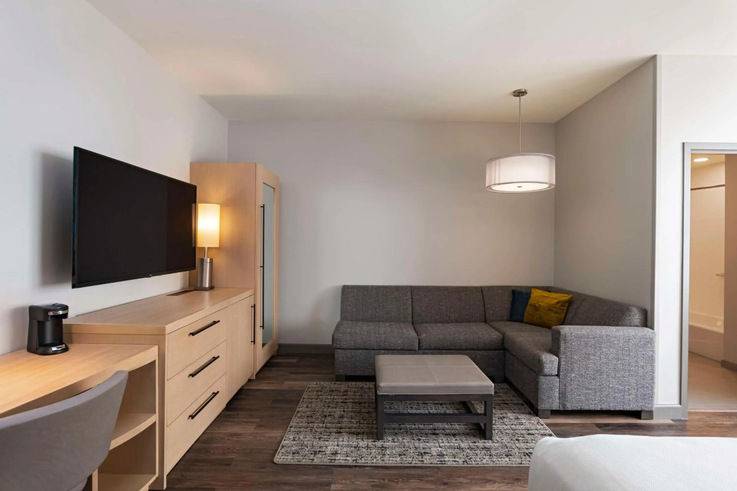 King Room with Sofa Bed and Roll-In Shower - Disability Access in Hyatt Place Tulsa/Downtown King Room with Sofa Bed and Roll-In Shower - Disability Access in Hyatt Place Tulsa/Downtown