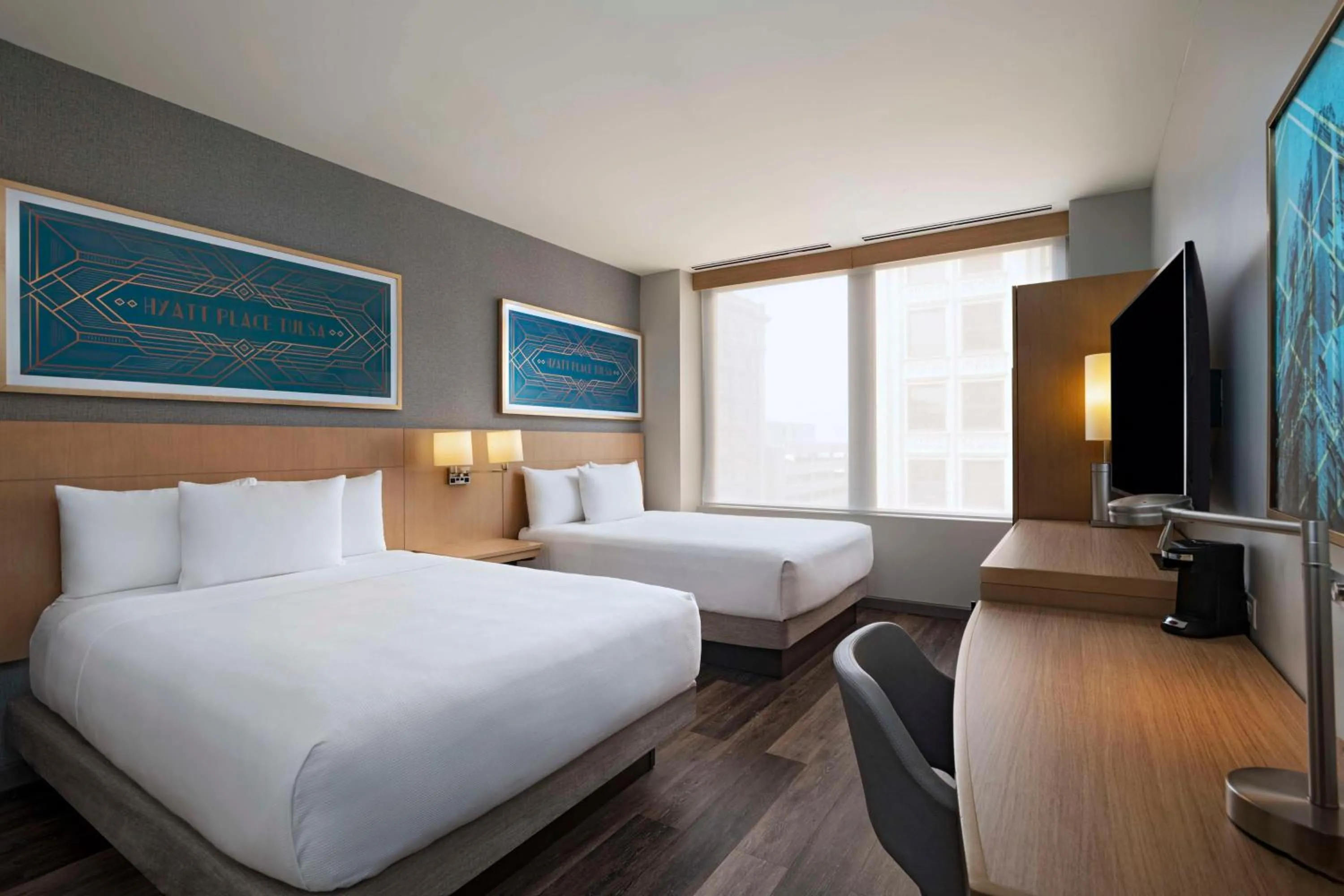 Bedroom, Bed in Hyatt Place Tulsa/Downtown