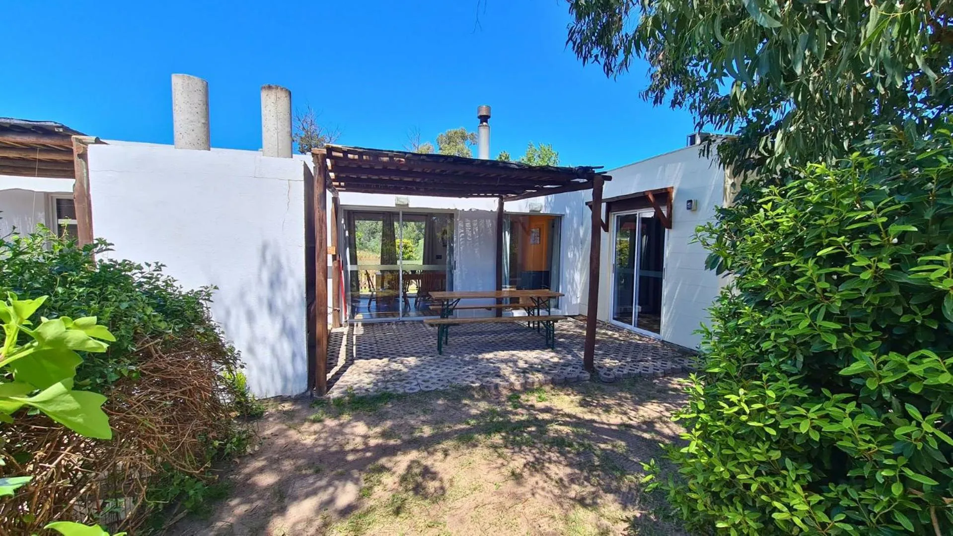 Garden in Complejo Cabañas Piriápolis