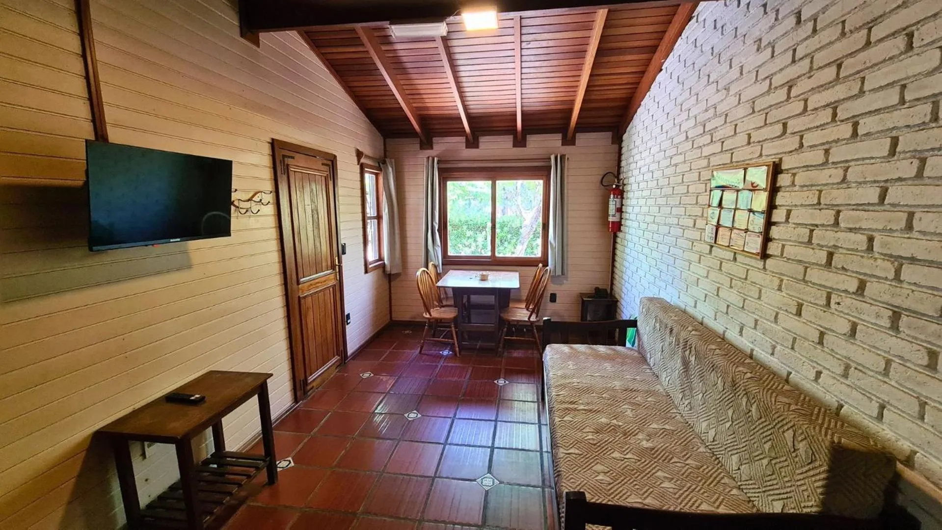 Living room in Complejo Cabañas Piriápolis
