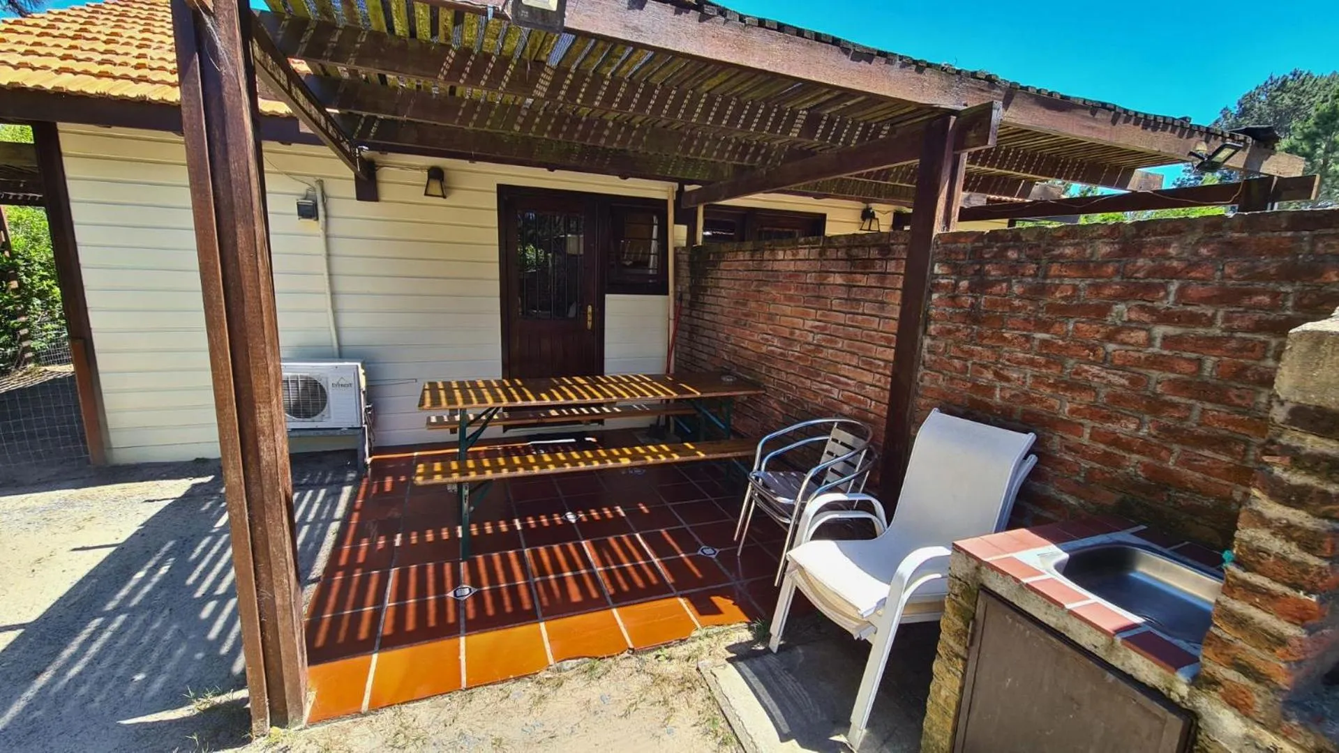 BBQ facilities in Complejo Cabañas Piriápolis