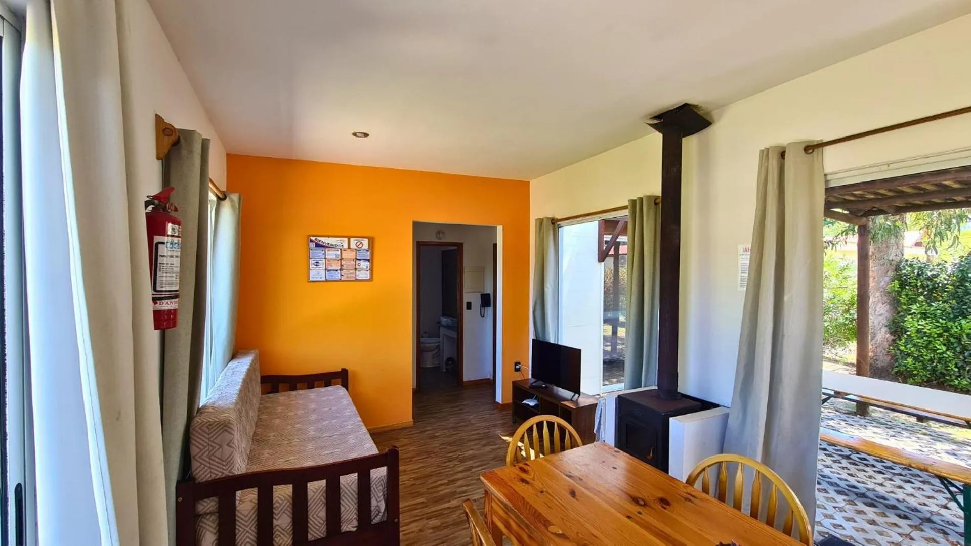 Dining area in Complejo Cabañas Piriápolis