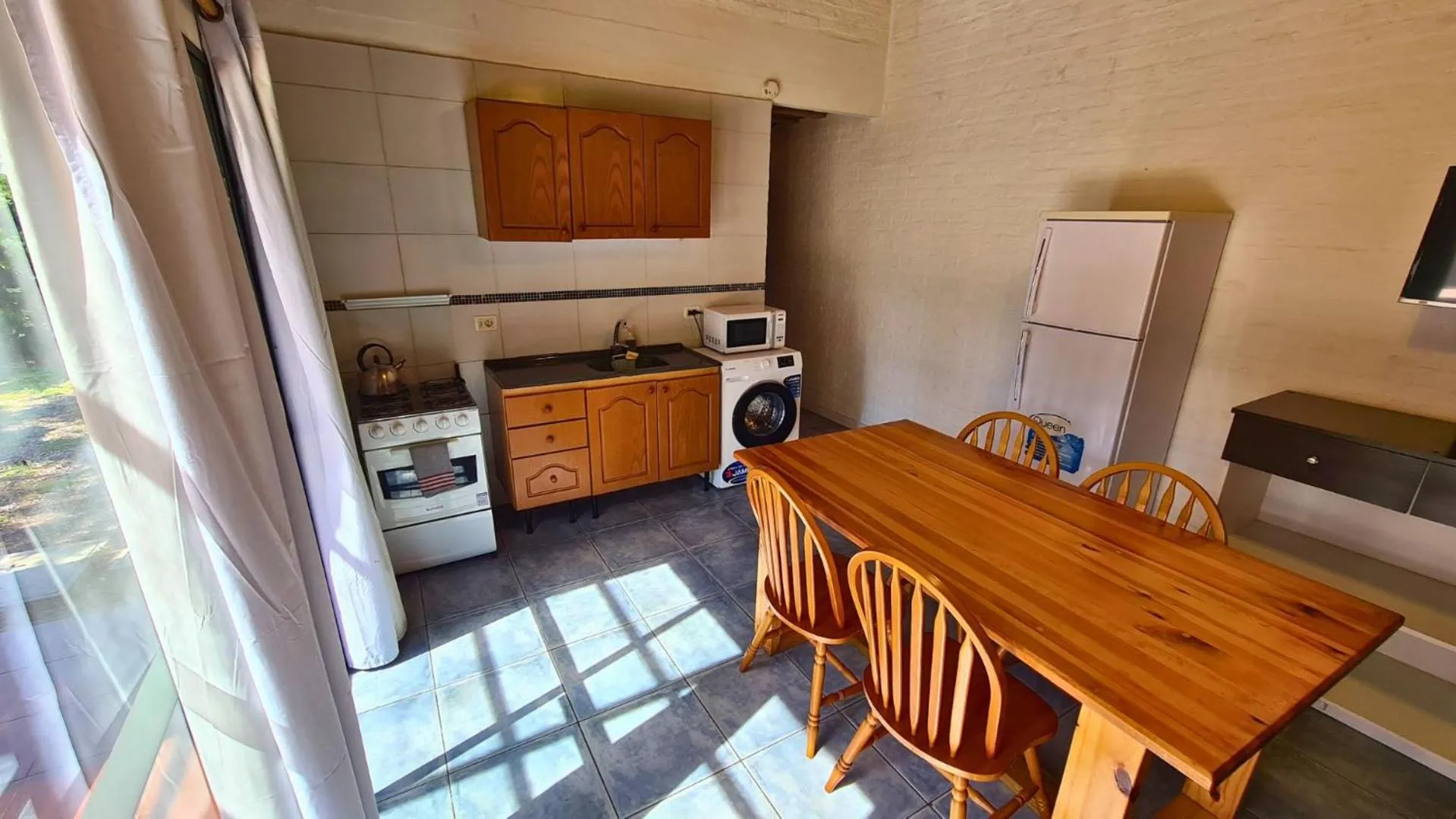 Dining area in Complejo Cabañas Piriápolis